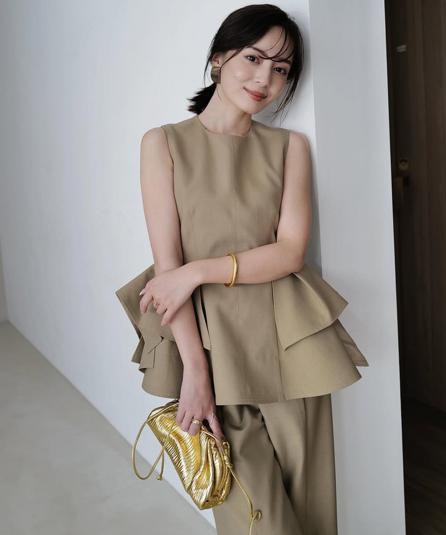 anuans｜オブジェクトフレアトップス | Rakuten Fashion(楽天