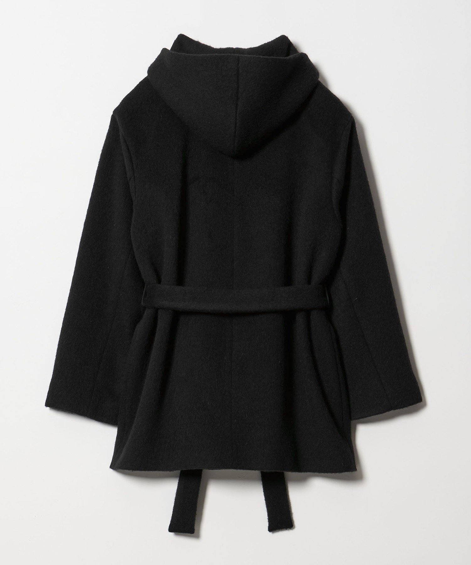 Steven Alan シャギー フード コート ブラック M BEAUTY&YOUTH UNITED ARROWS｜<Steven Alan>シャギー フード コート