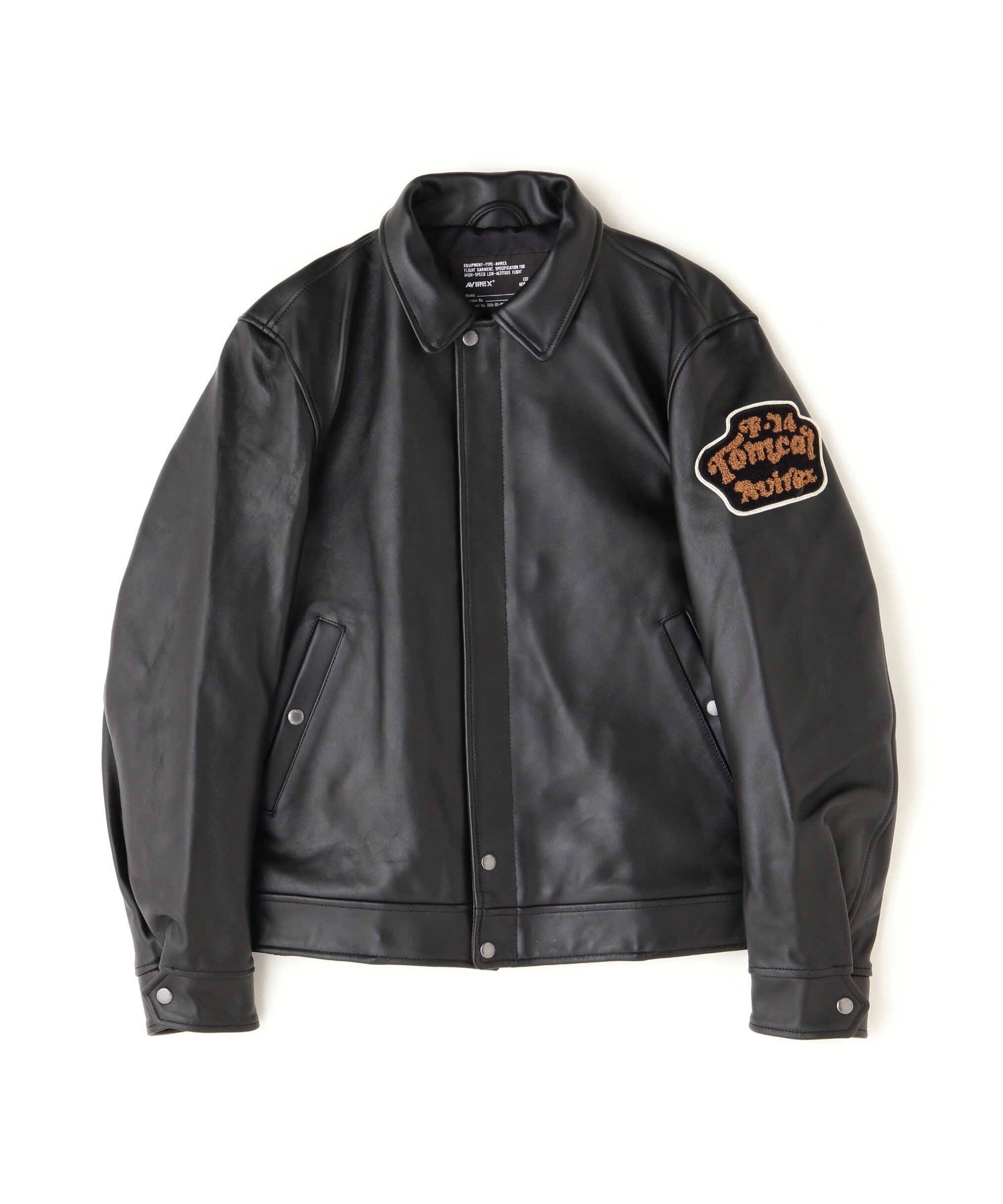 AVIREX｜LEATHER JACKET TOMCAT / レザー ジャケット トムキャット