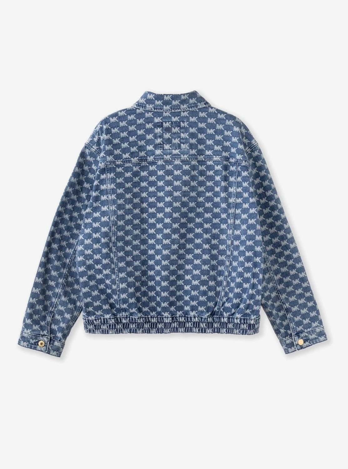 MICHAEL KORS｜エラスティック ジャカード デニム トラックジャケット