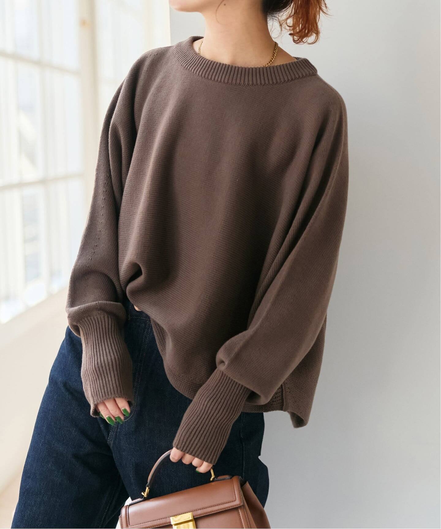 Spick & Span｜《WEB限定 / 追加2》バルキーヤーンドルマンロング