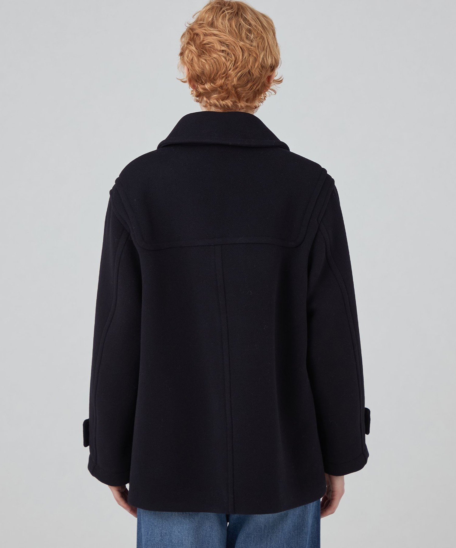 TOMORROWLAND｜ウールナイロンメルトン ダッフルショートコート