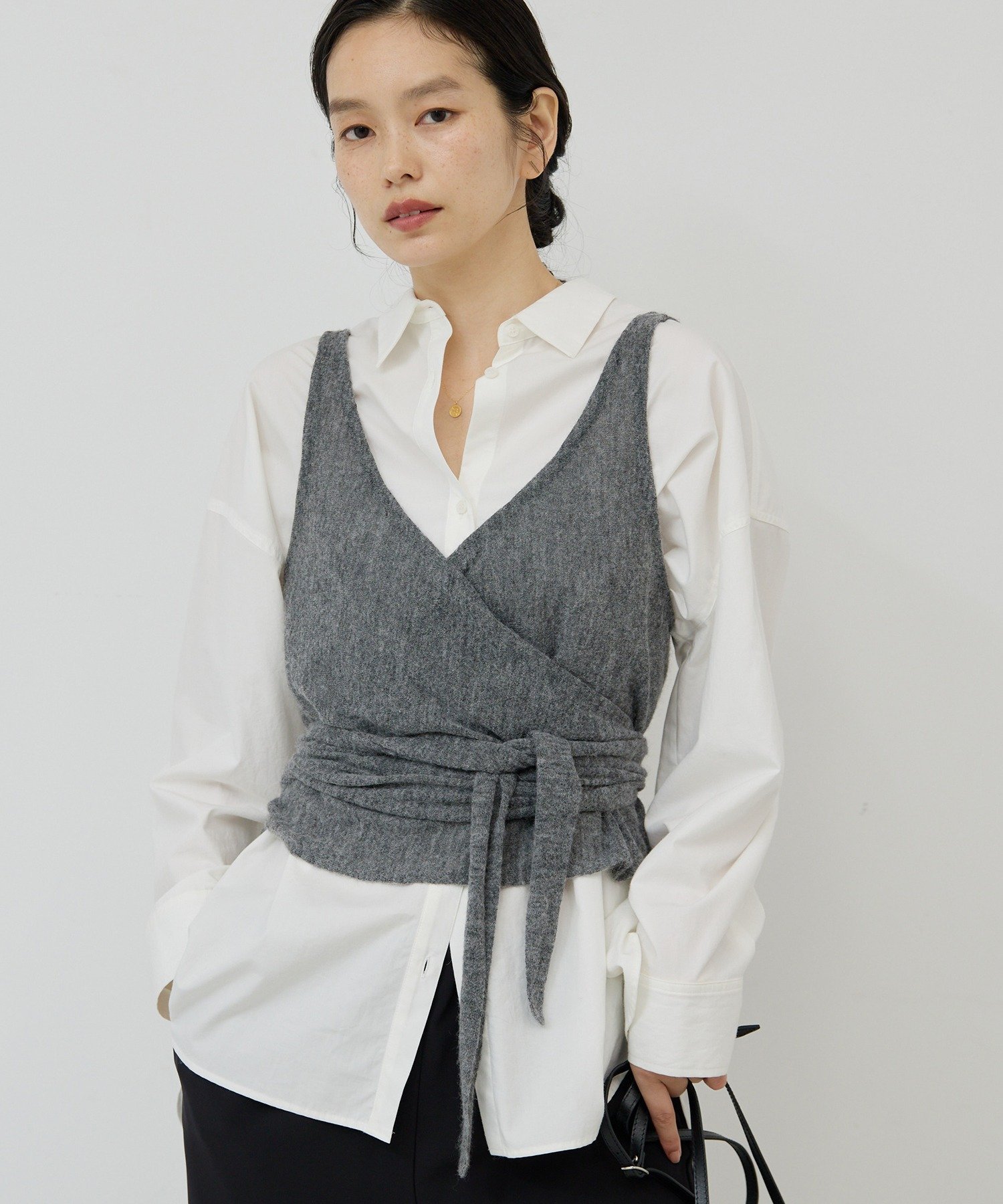 GALLARDAGALANTE｜【アンサンブル対応】カシュクールニット | Rakuten