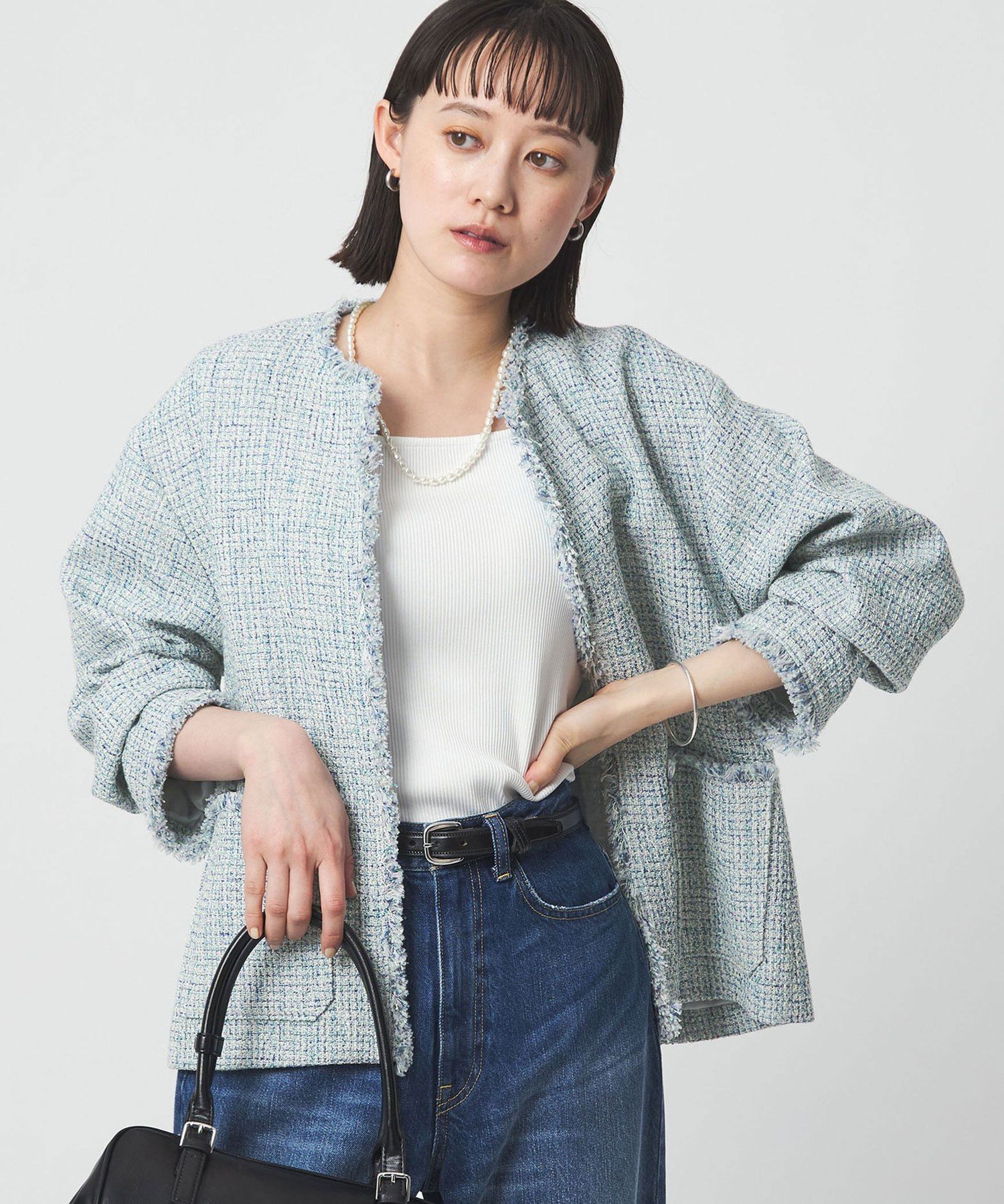 ノーカラージャケットアイテム一覧 | Rakuten Fashion(楽天