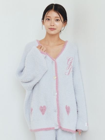 gelato pique｜ラメフェザーカーディガン | Rakuten Fashion(楽天