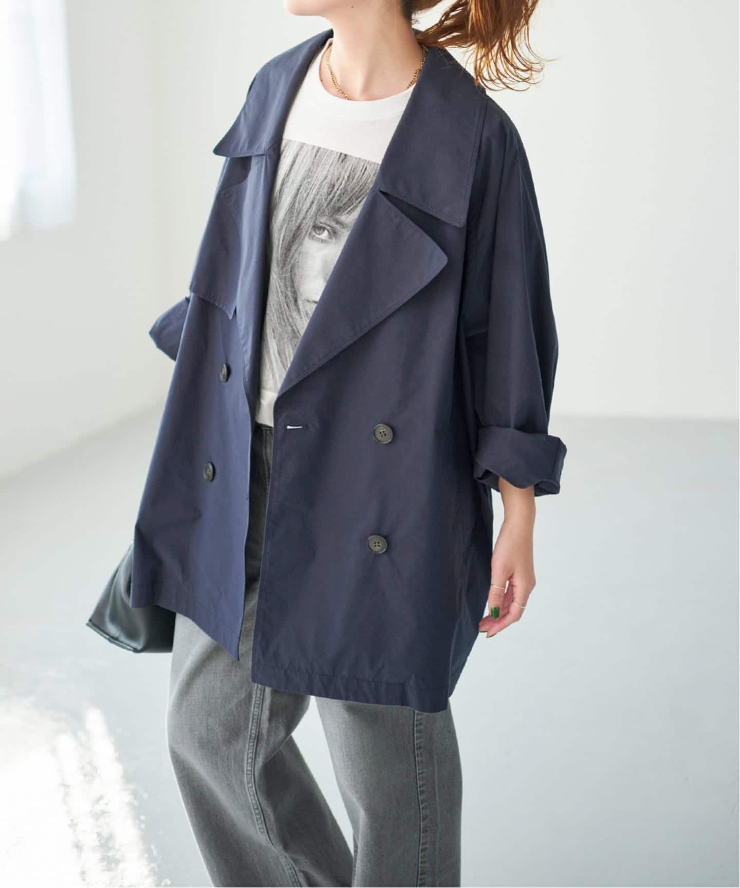 Spick & Span｜《新色有り / 追加》C/Pミドル丈トレンチコート