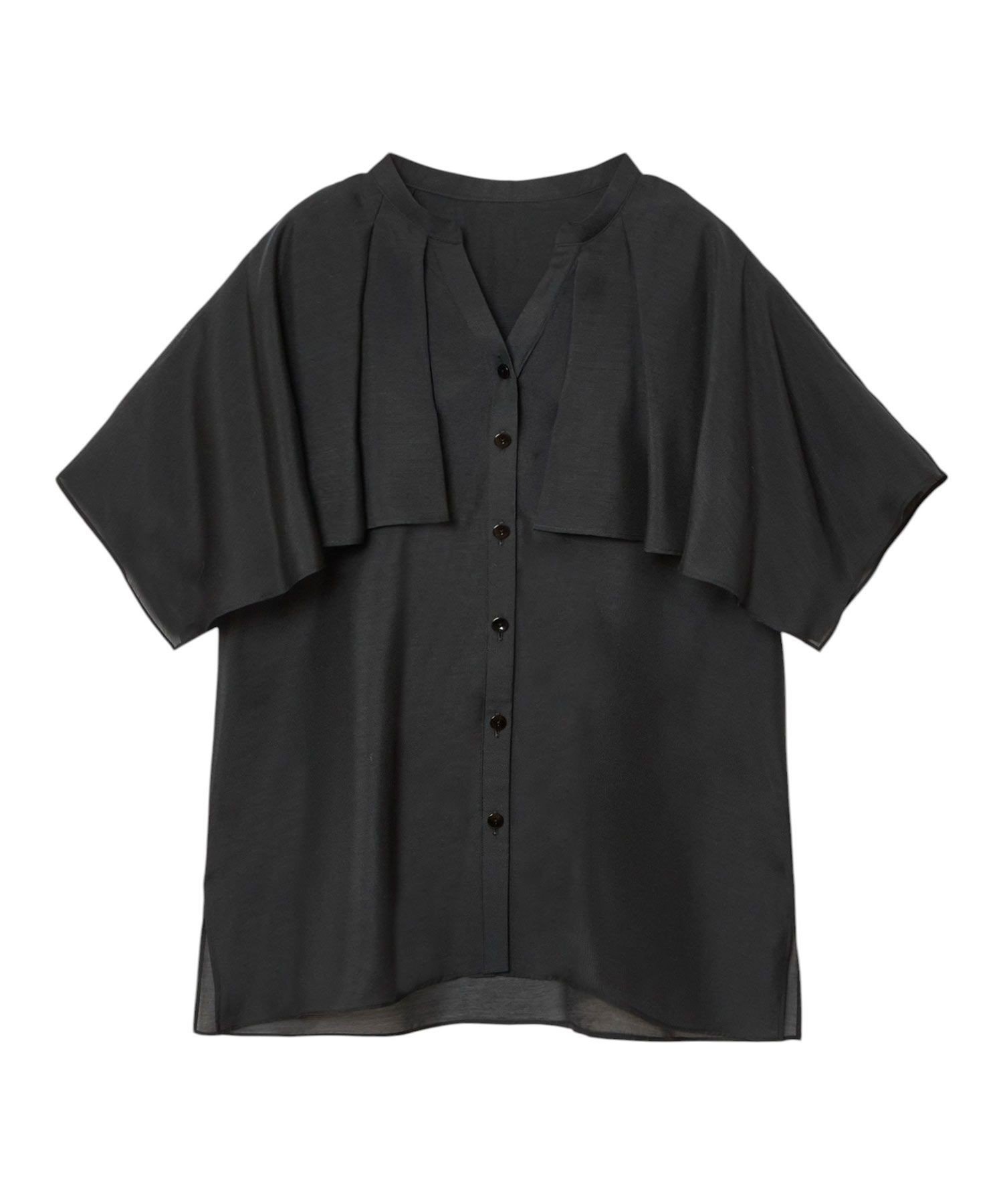 ANAYI｜スパンローンケープラッフルブラウス | Rakuten Fashion(楽天