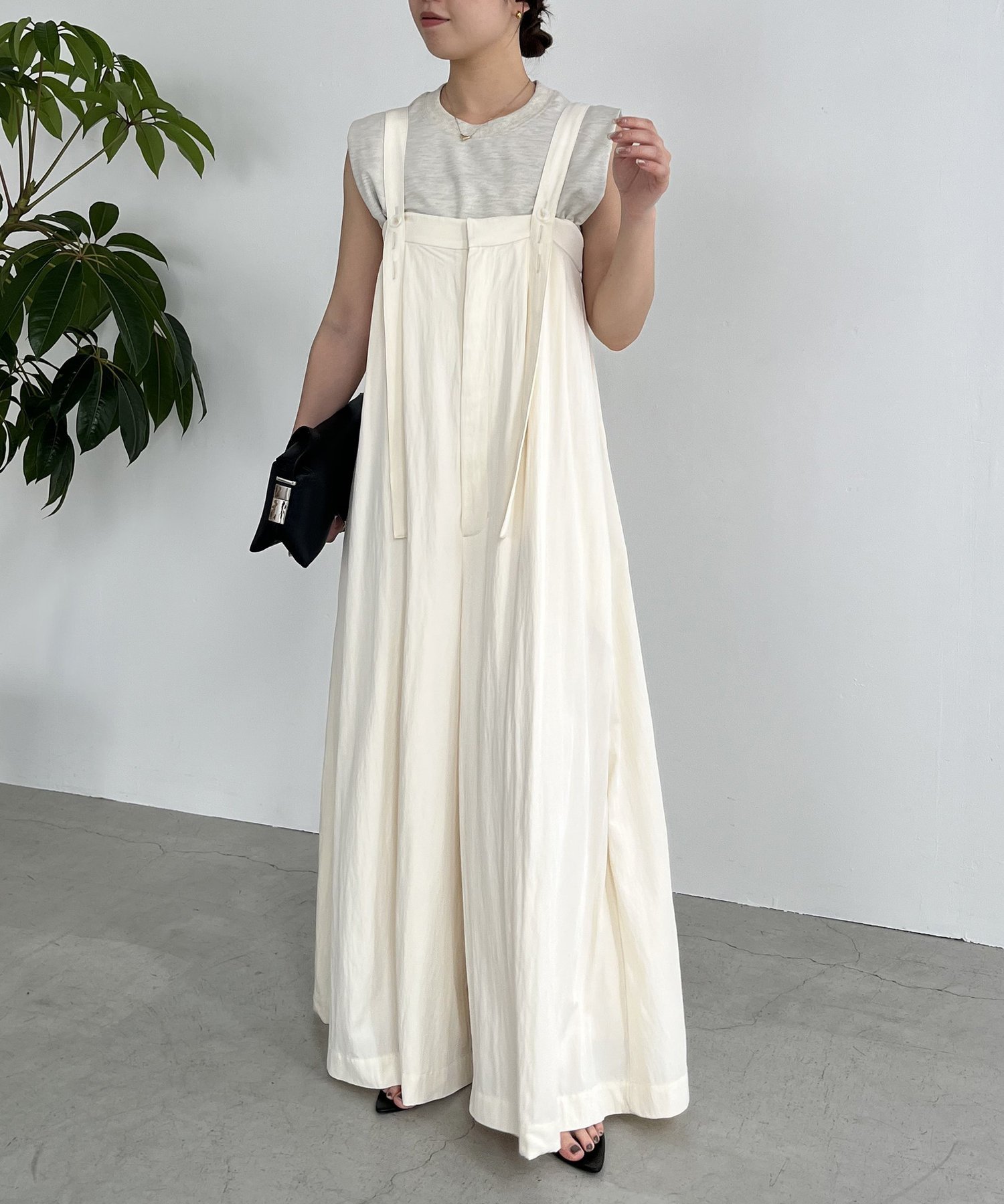 capricieux le'mage オーガンジーsetサロペット