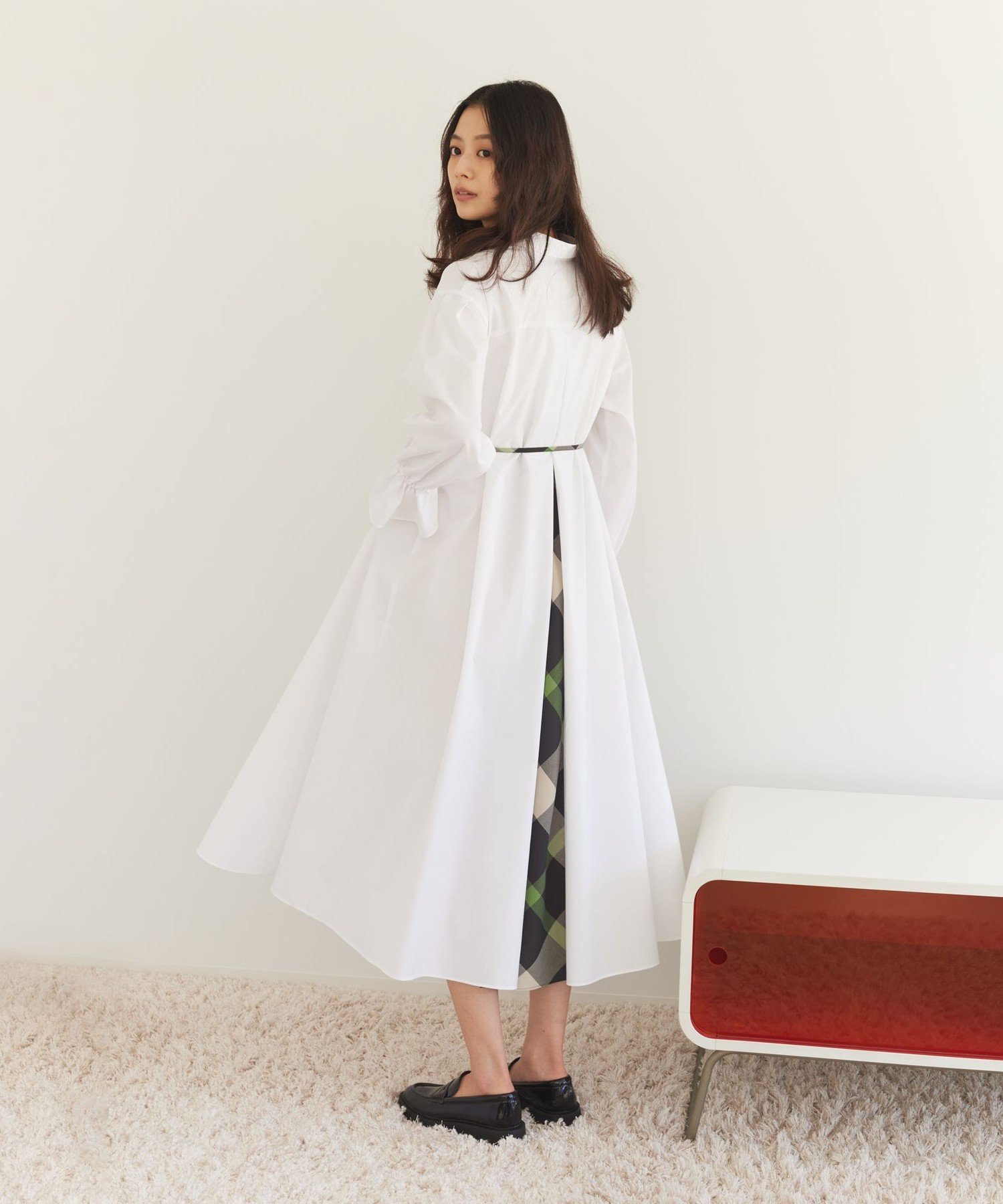 BLUE LABEL / BLACK LABEL CRESTBRIDGE｜バックチェック切替シャツ