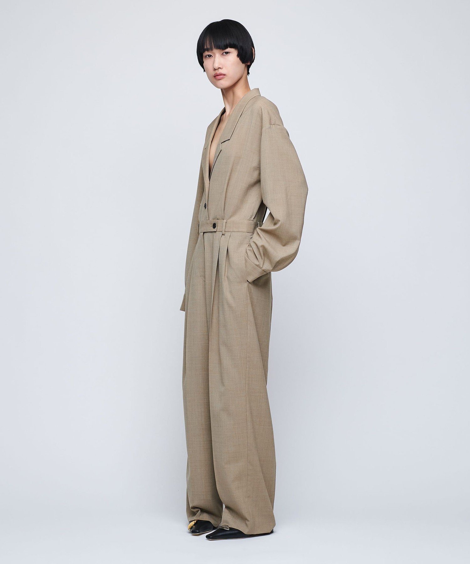 AEWEN MATOPH　イウエン マトフ　オールインワン 　ブラック UNITED ARROWS（ユナイテッドアローズ）の「＜AEWEN MATOPH（イウエン