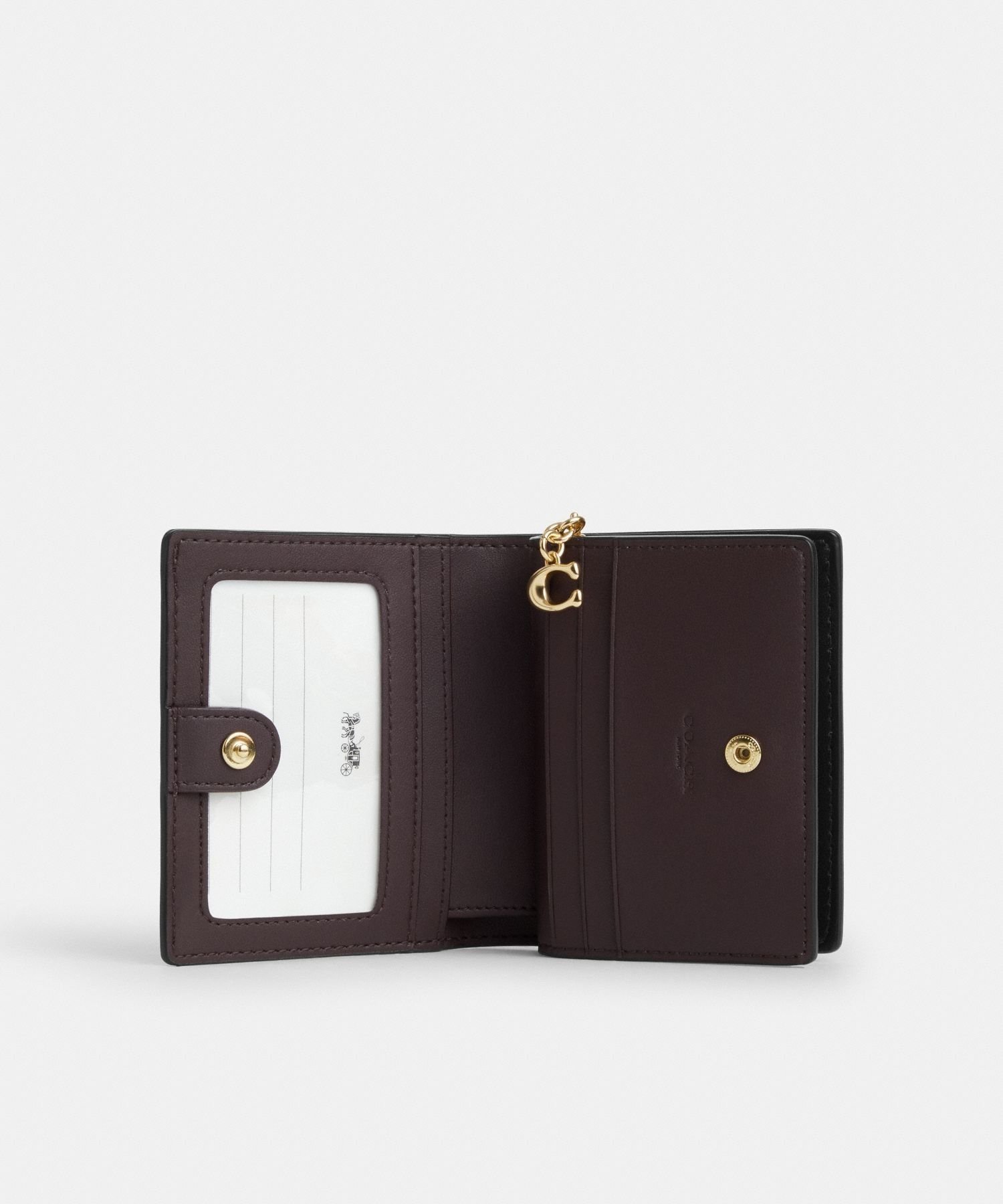 COACH OUTLET｜【公式】スナップ ウォレット・シグネチャー キャンバス