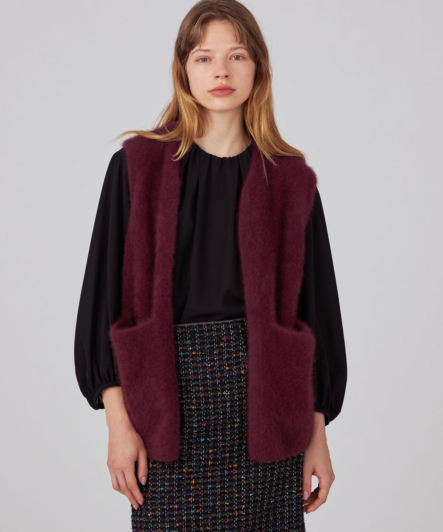 TOMORROWLAND｜フラッフィーヤーン バルーンジレ | Rakuten Fashion