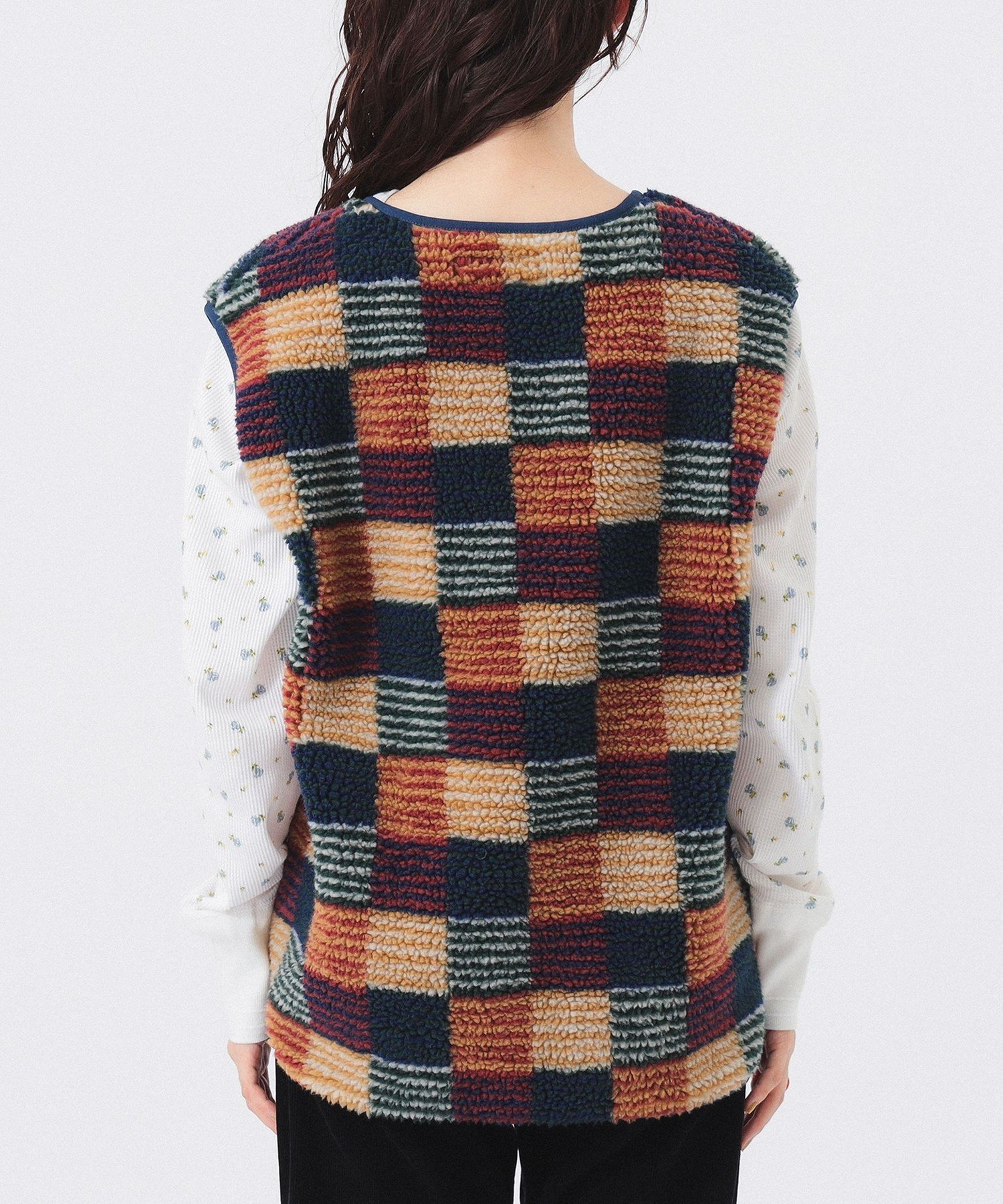 BEAMS WOMEN｜ジャガード ボア プルオーバー | Rakuten Fashion(楽天