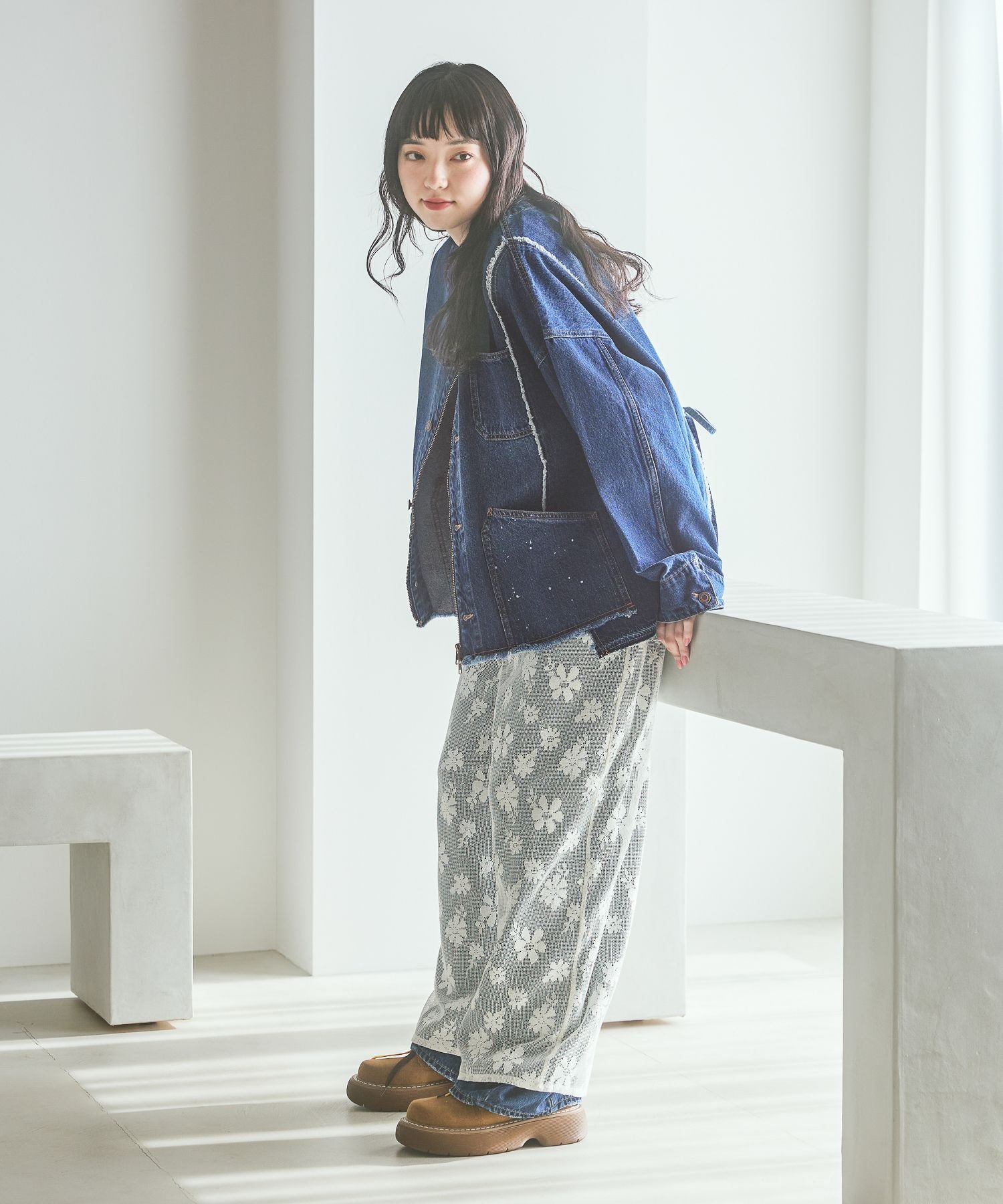 niko and ｜[NKJ 2026SS] エンジニアリメイクデニムジャケット