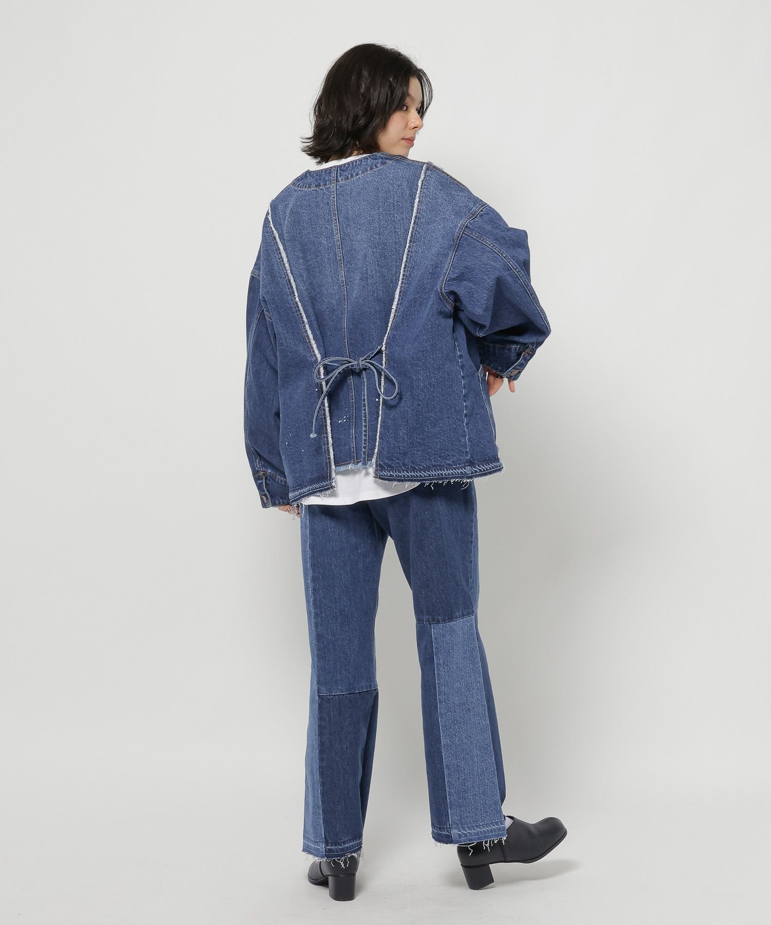 niko and ｜[NKJ 2026SS] エンジニアリメイクデニムジャケット