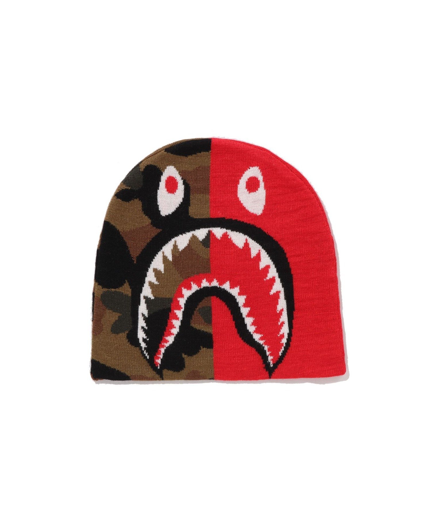 A BATHING APE｜1ST CAMO SHARK KNIT CAP | Rakuten Fashion(楽天
