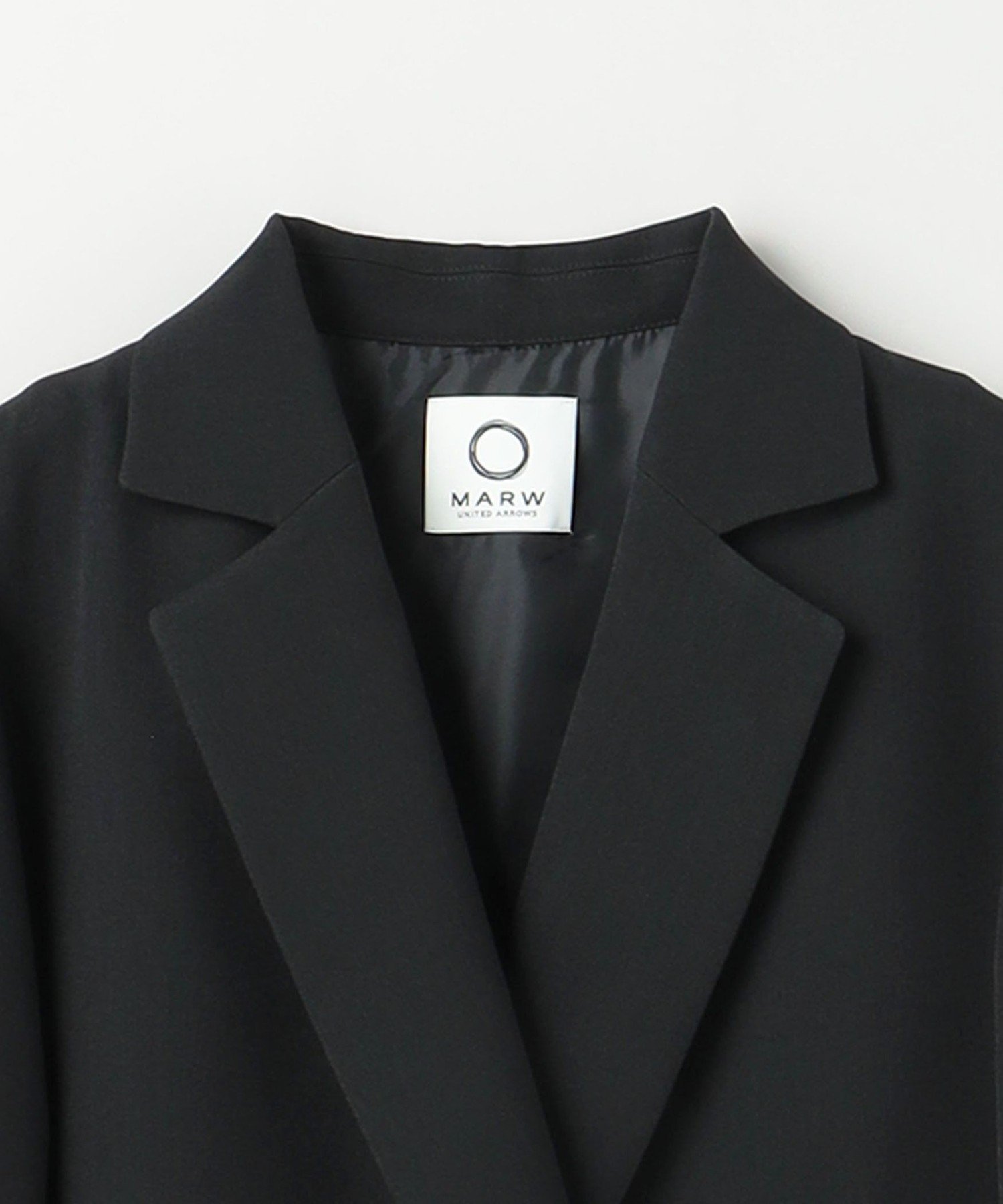 MARW UNITED ARROWS バックアシンメトリー ジャケット 38 MARW UNITED ARROWS＞バック アシンメトリー ジャケット