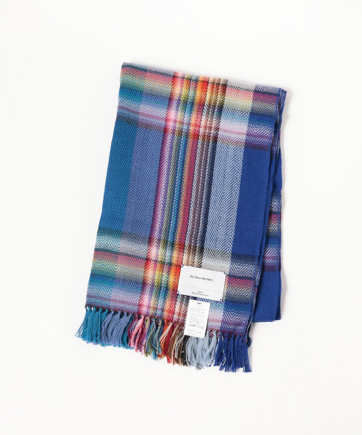 BEAMS MEN｜THE INOUE BROTHERS / アルパカ マルチカラーチェック