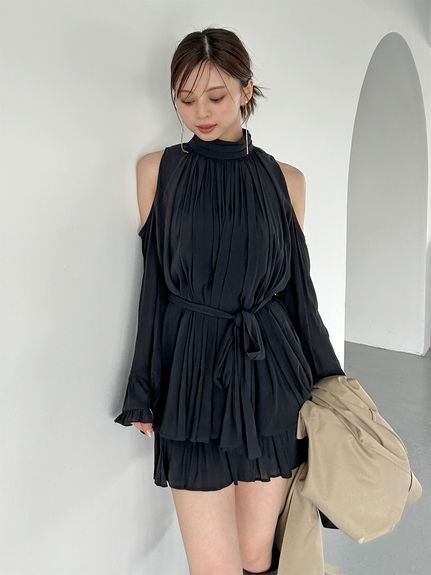 SNIDEL｜コールドショルダーセットアップ | Rakuten Fashion(楽天