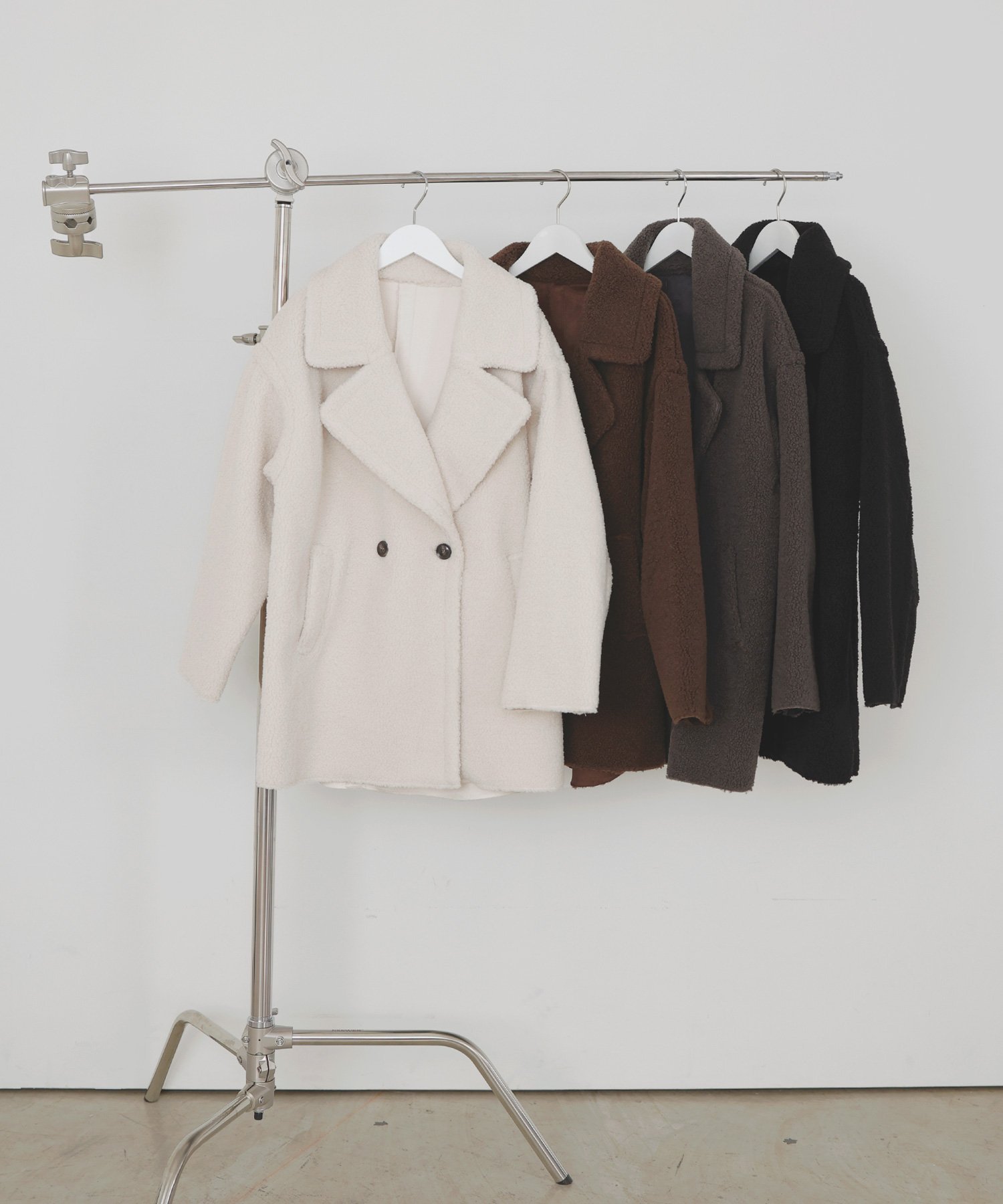 LIAN｜テーラードボアミドルコート | Rakuten Fashion(楽天