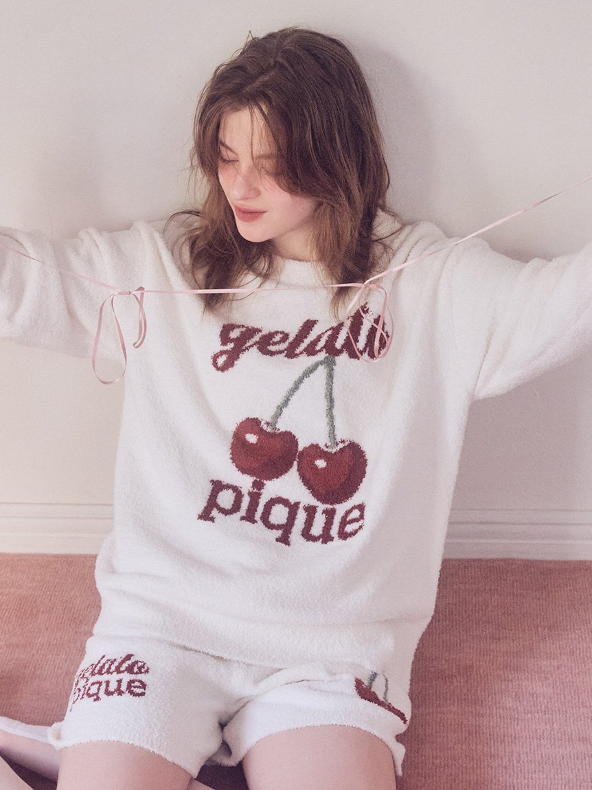 gelato pique｜【ONLINE限定カラーあり】ベビモコチェリージャガード