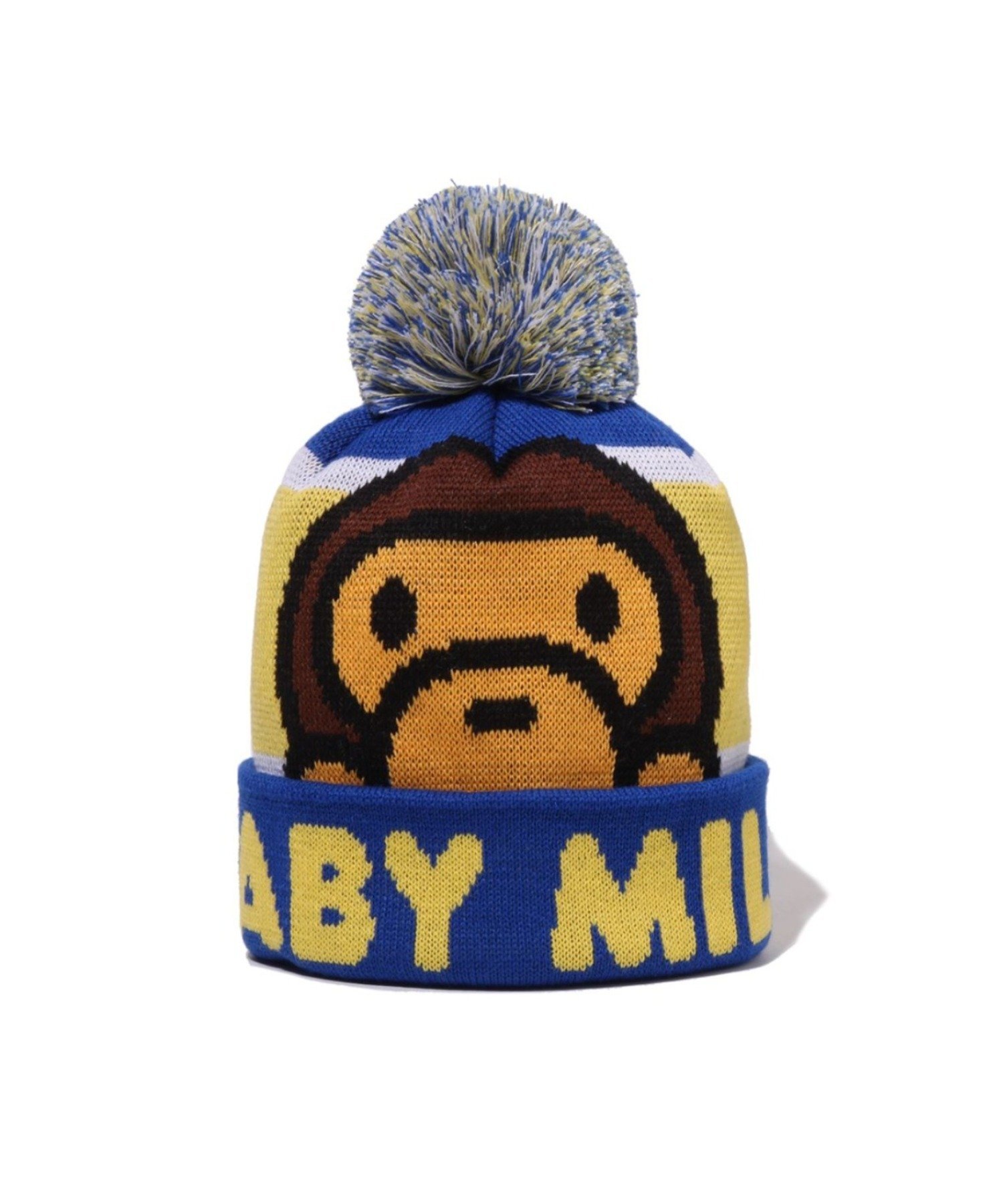 A BATHING APE｜BABY MILO POM POM KNIT CAP | Rakuten Fashion(楽天