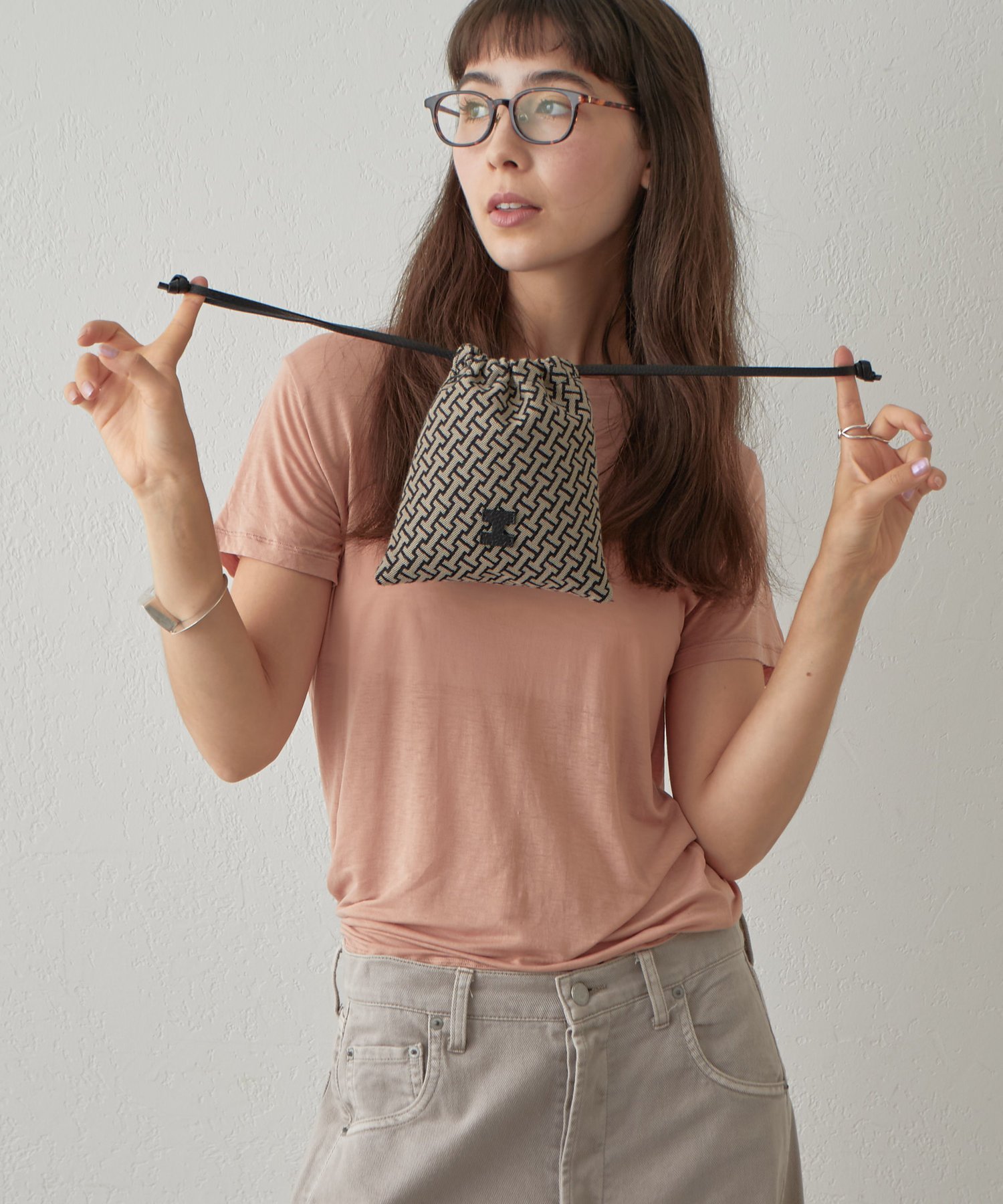 IACUCCI｜モノグランマ ポーチ JACQUARD/CERVO | Rakuten Fashion(楽天