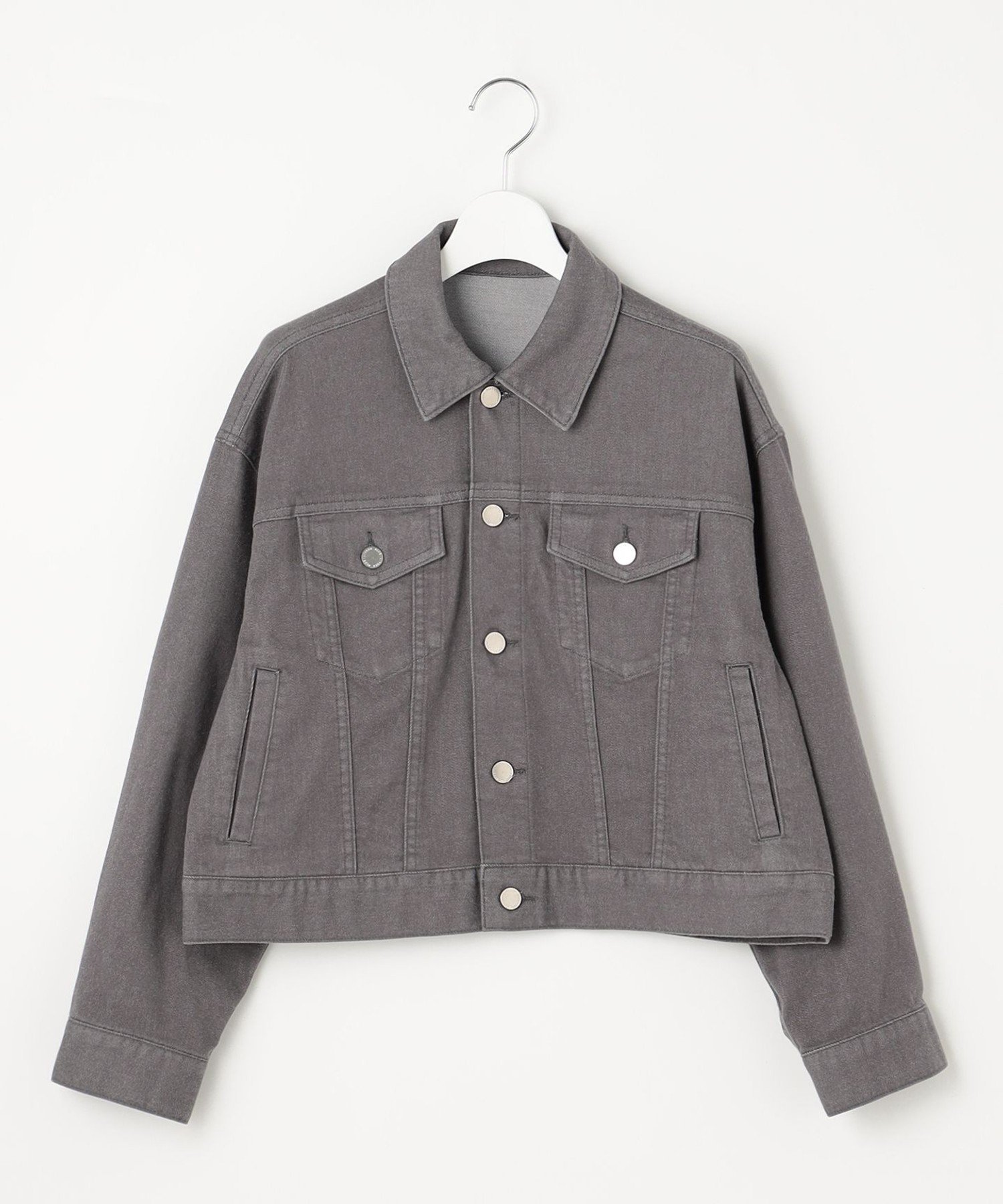 自由区｜【洗える】ウスカルデニム襟付き ジャケット | Rakuten