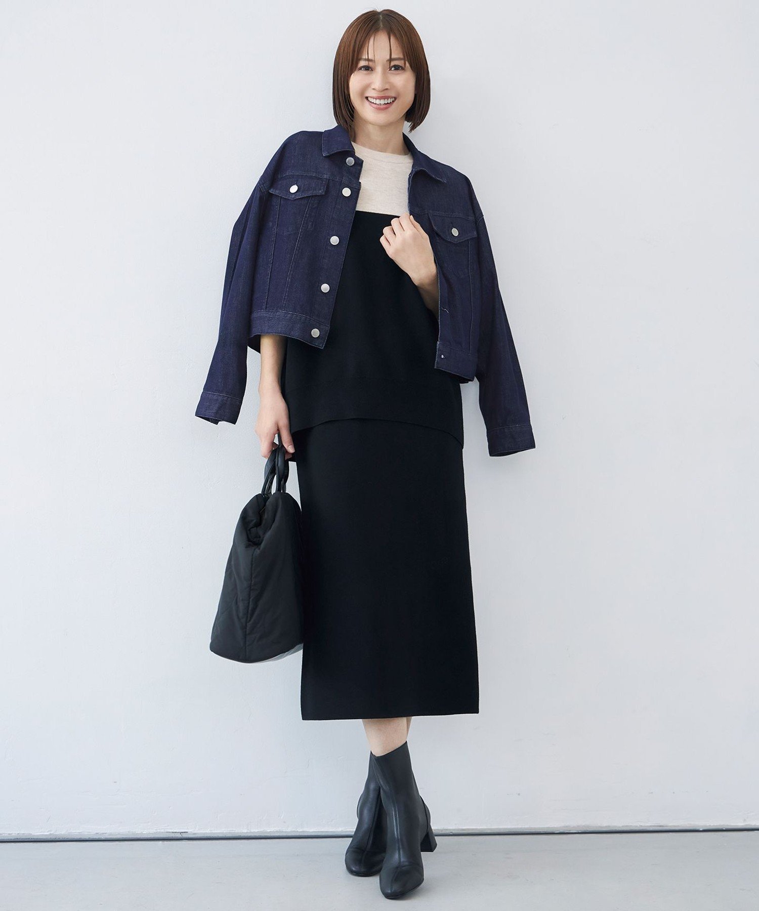 自由区｜【洗える】ウスカルデニム襟付き ジャケット | Rakuten