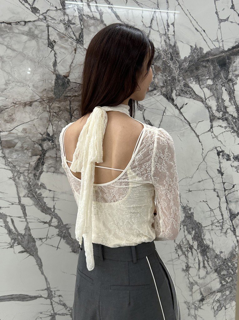 SNIDEL｜【Chacott】レースシアーTOPS | Rakuten Fashion(楽天