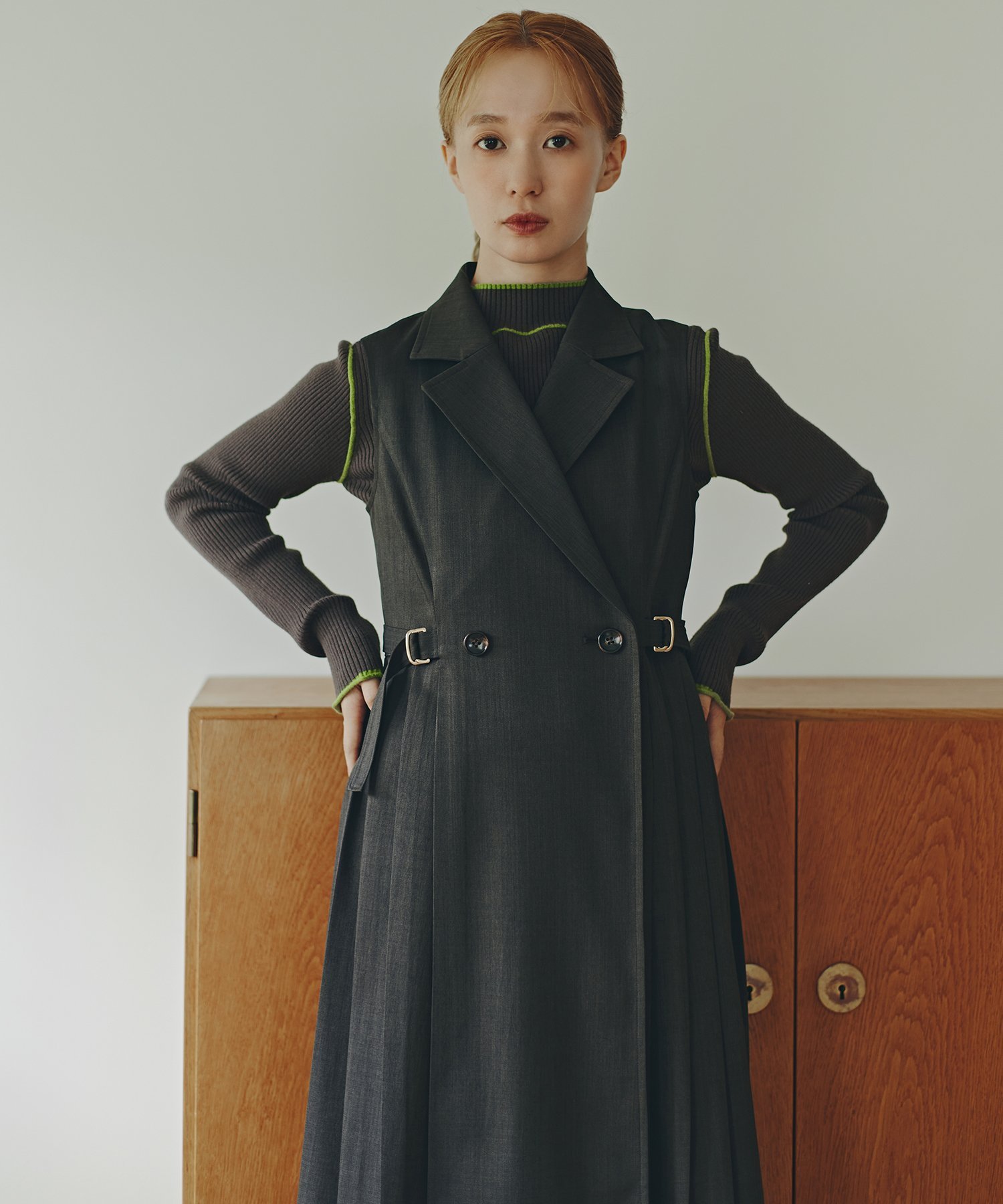 N. Natural Beauty Basic*｜サイドプリーツテーラージャンスカ