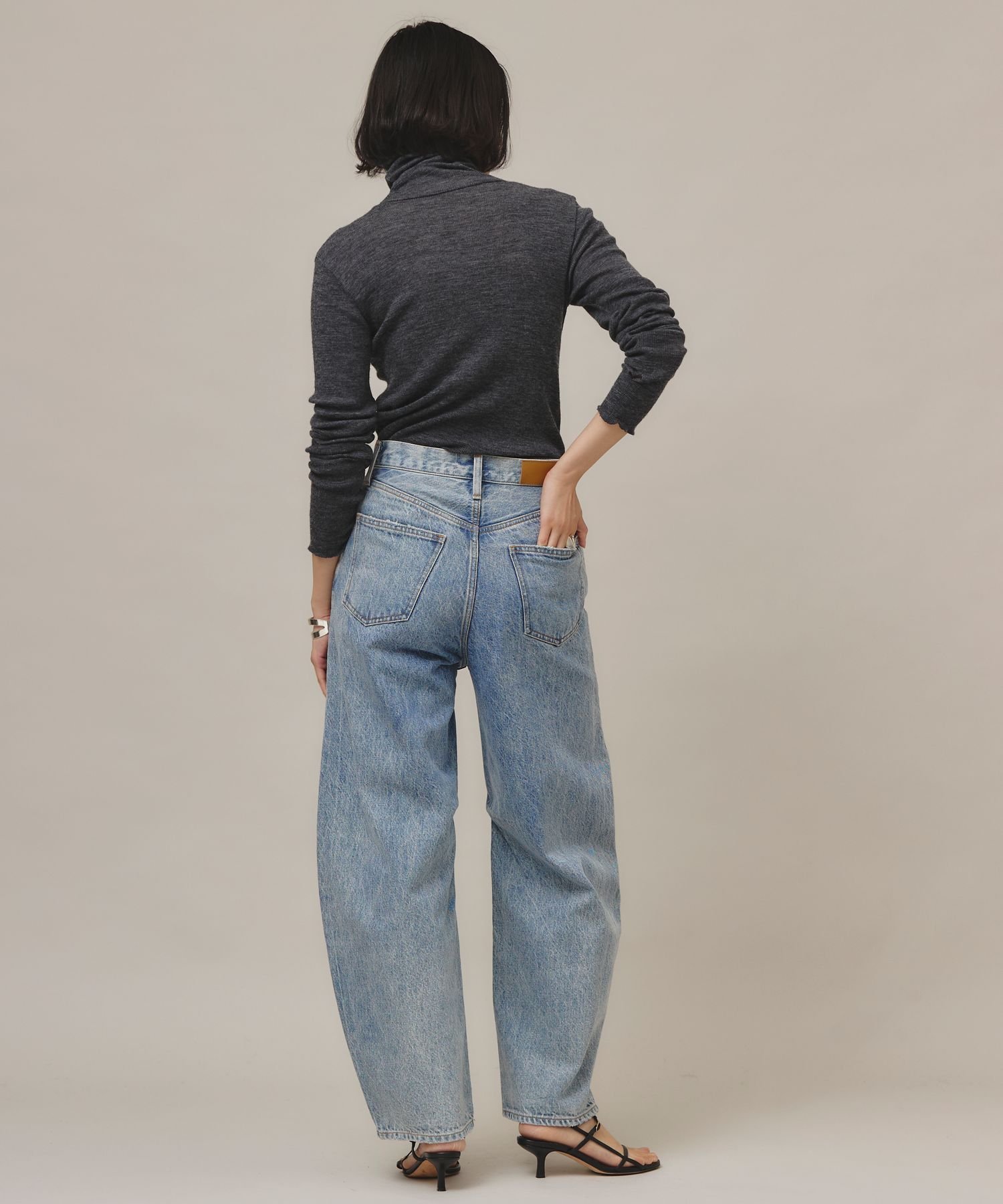 Curensology &RC カーヴィーデニム パンツ 38 Curensology｜<&RC>カーヴィーデニムパンツ | Rakuten Fashion(楽天