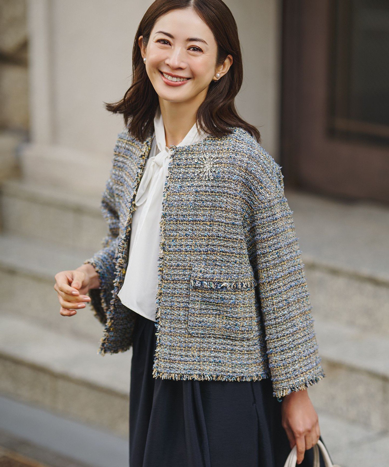 楽天市場】ツイード コート（ブランド23区）（レディースファッション