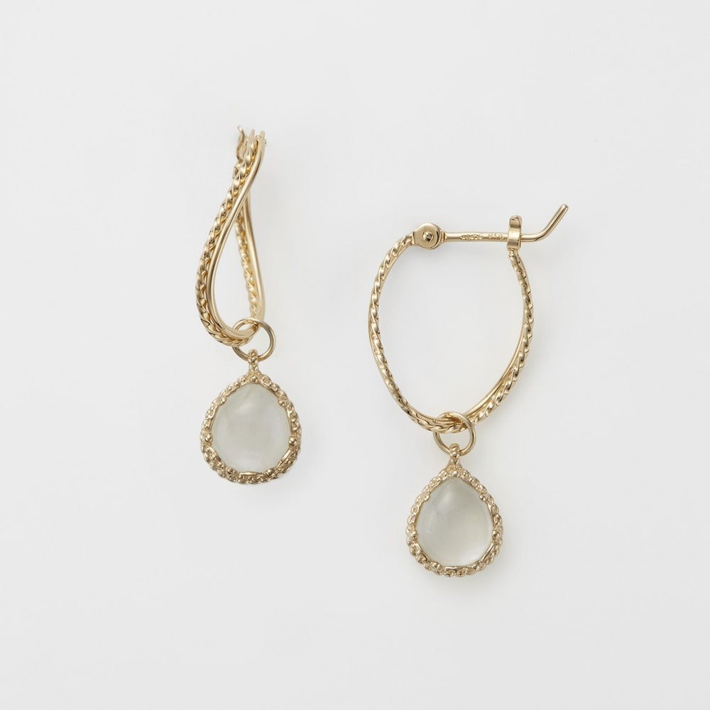 agete｜K10マルチストーンピアスチャーム | Rakuten Fashion(楽天