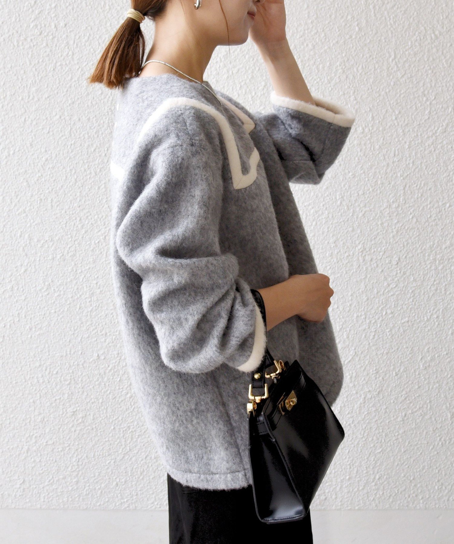 SHIPS｜SHIPS any: バイカラー セーラー デザイン プルオーバー