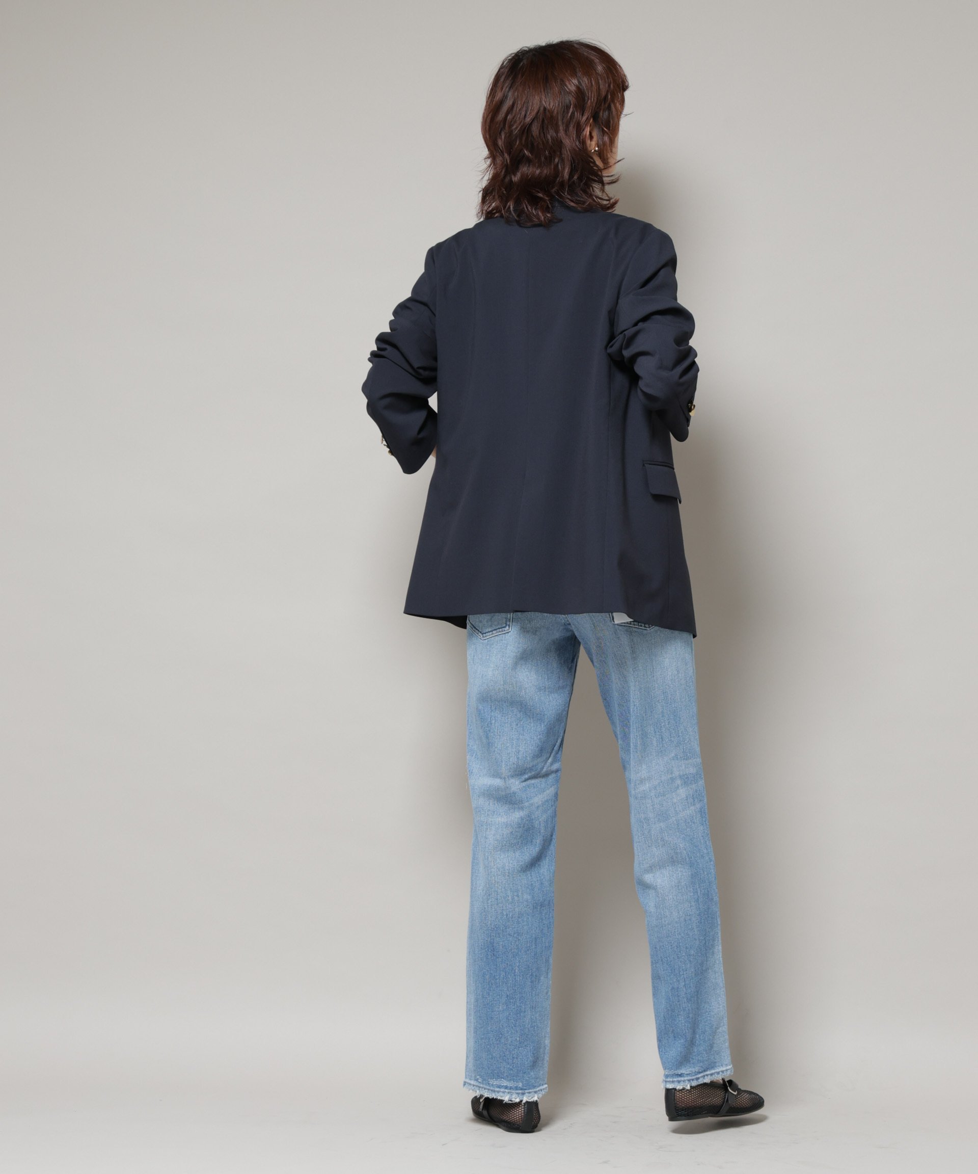 NANO universe｜ドライウェザーストレッチダブルジャケット