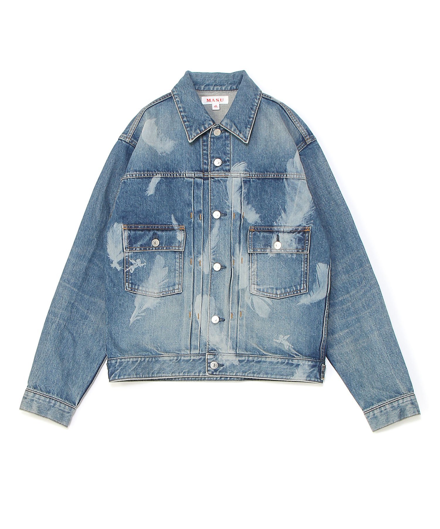 ジャケット・アウター MASU BOYS\" FEATHER DENIM JACKET 24aw 48 MASU｜【24AW】<MASU> 