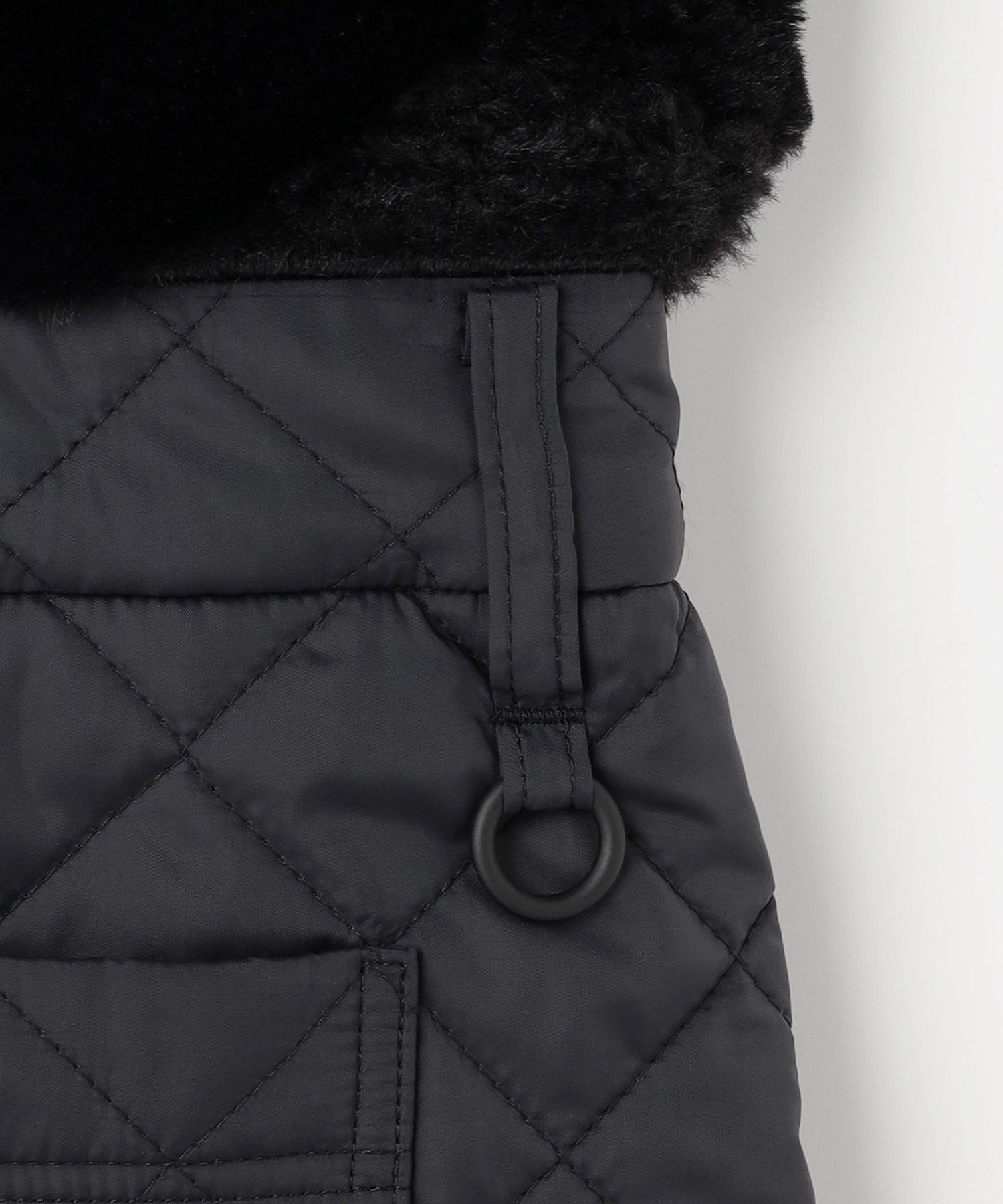 23区GOLF｜【WOMEN】ファー&キルトコンビワンピース | Rakuten Fashion