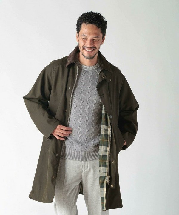 MEN'S BIGI｜【Barbour/バブアー 別注】EXMOORベースピーチスキン