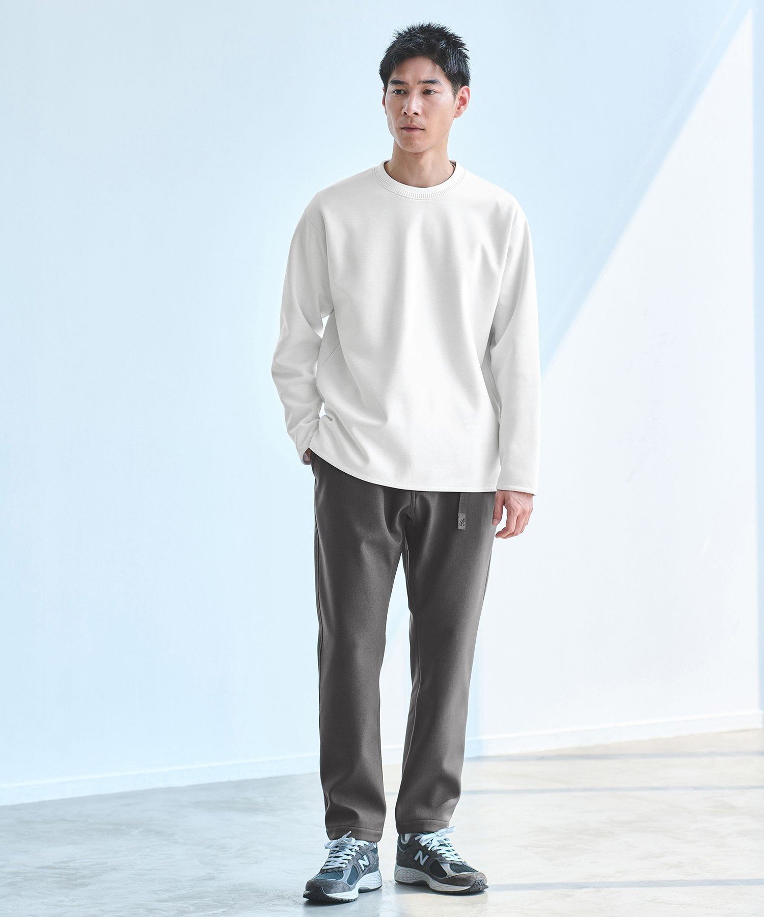 【別注】グラミチ ポリウラフリ ナローテーパード パンツ ブラック Lサイズ UNITED ARROWS green label relaxing｜【別注】<Gramicci>ポリウラフリ