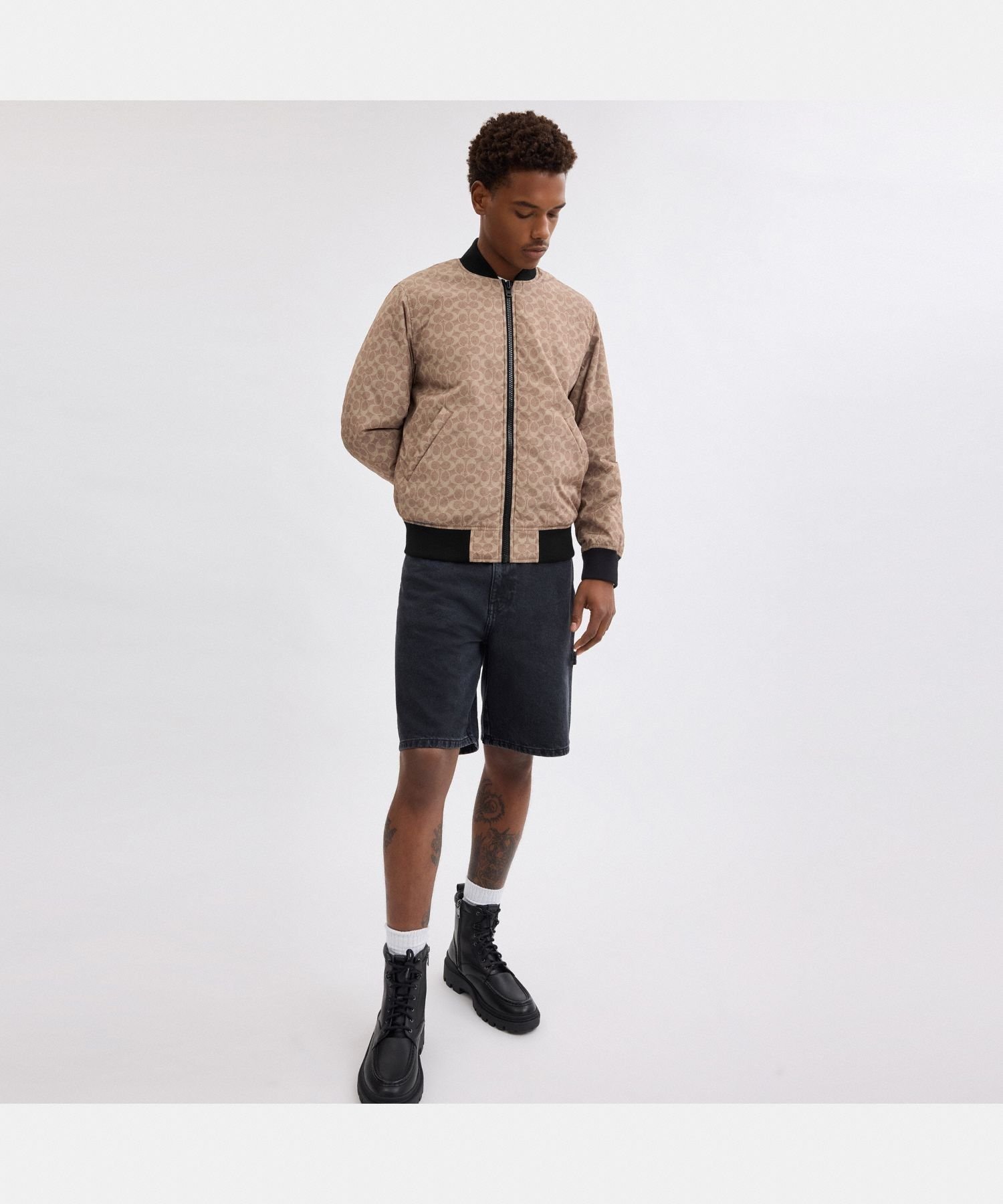 COACH OUTLET｜【公式】リバーシブル MA-1 ジャケット | Rakuten