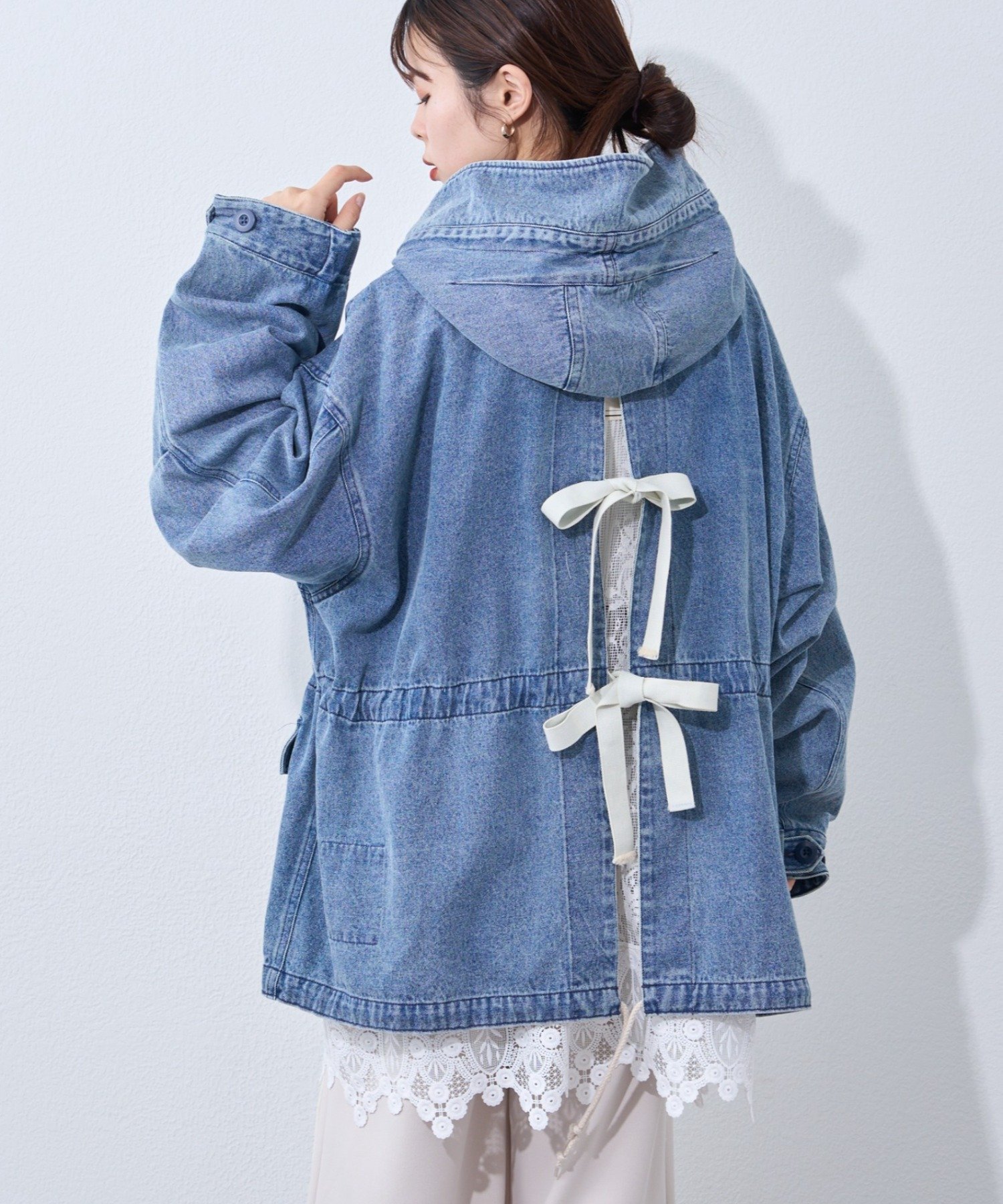 CIAOPANIC TYPY｜【etsinta】レースベスト付モッズコート | Rakuten