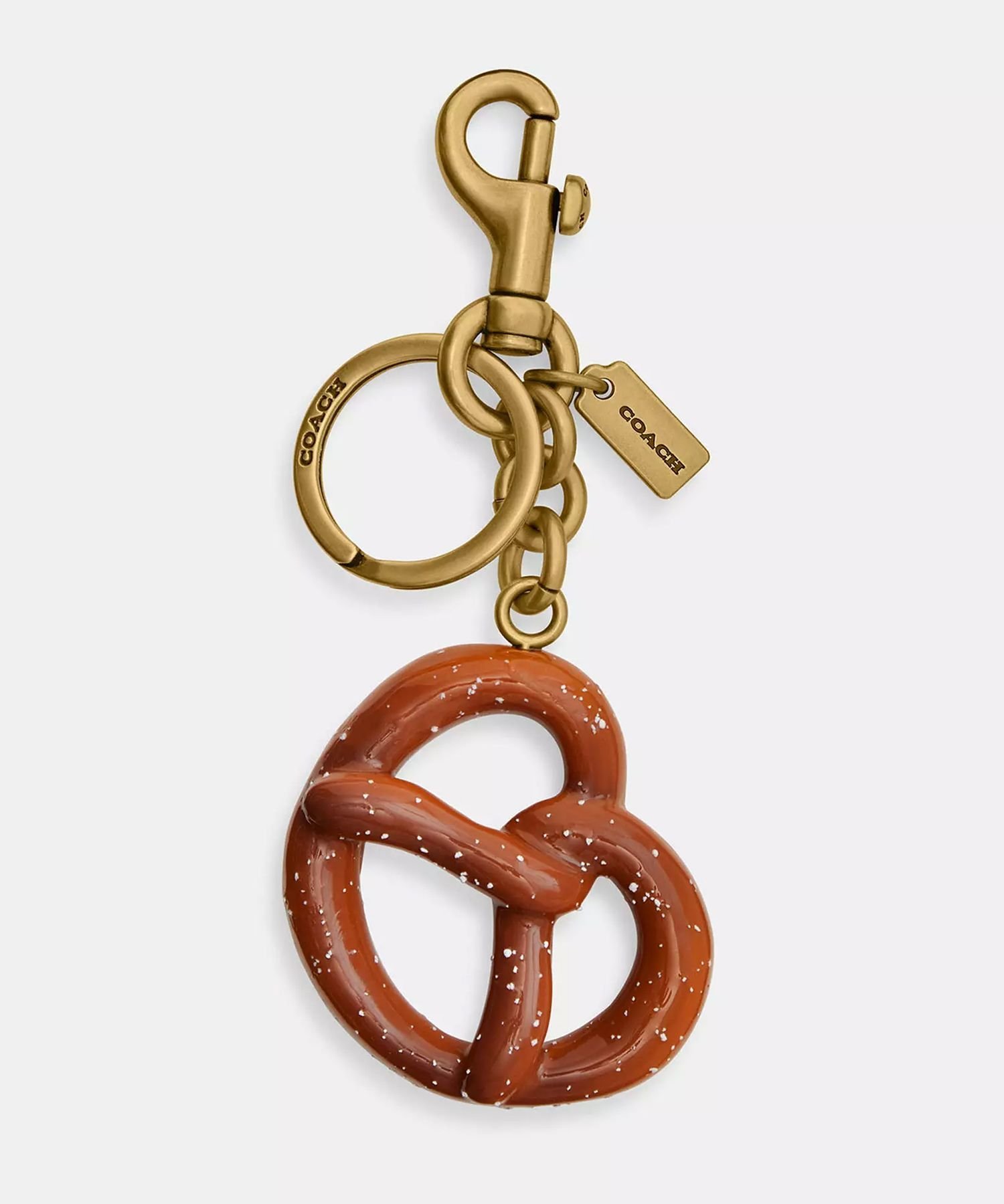 COACH｜【公式】スモール プレッツェル バッグ チャーム | Rakuten