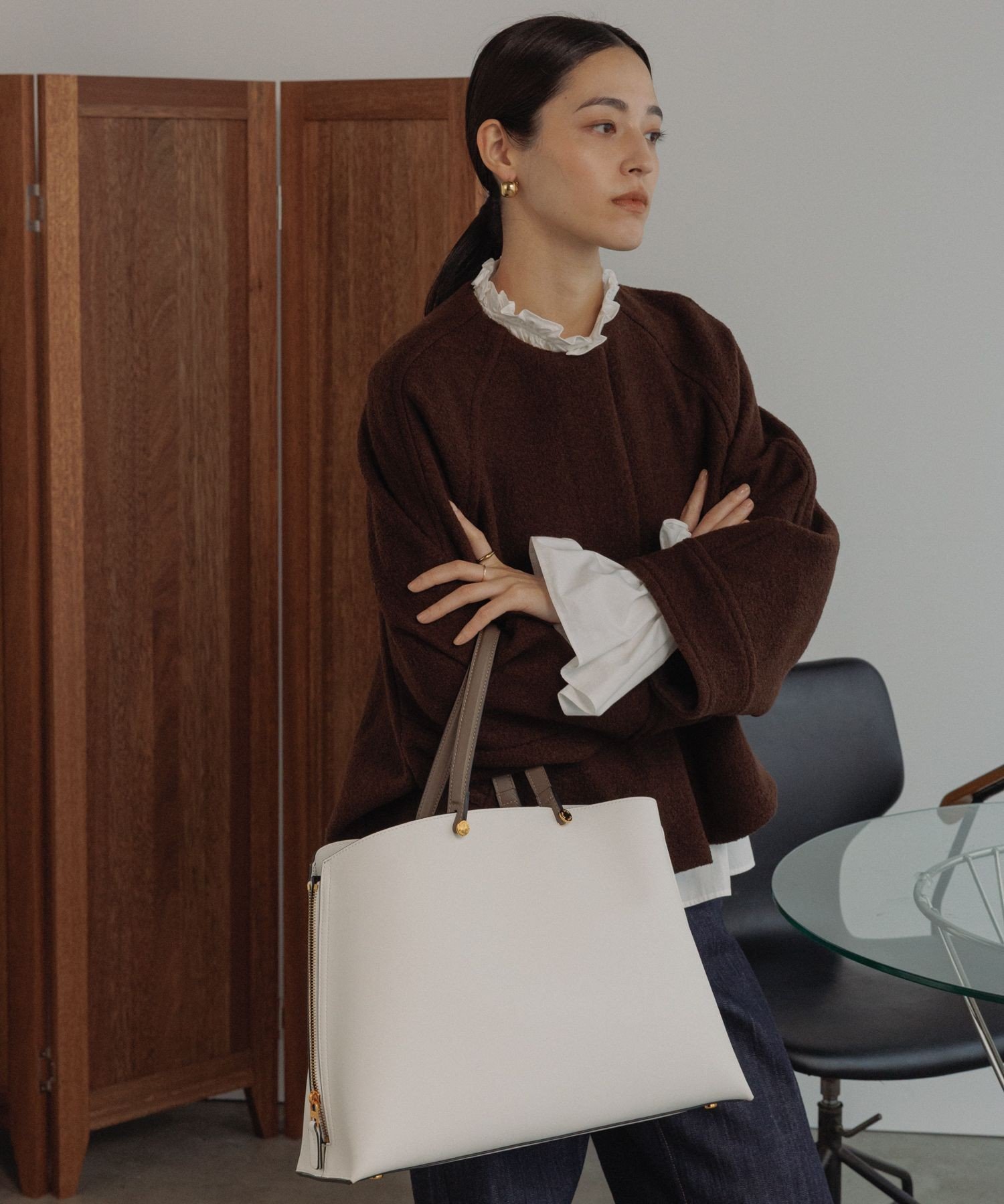 ROPE'｜【E'POR】Y BAG Medium+【WEB限定/一部店舗限定】【通勤】【A4