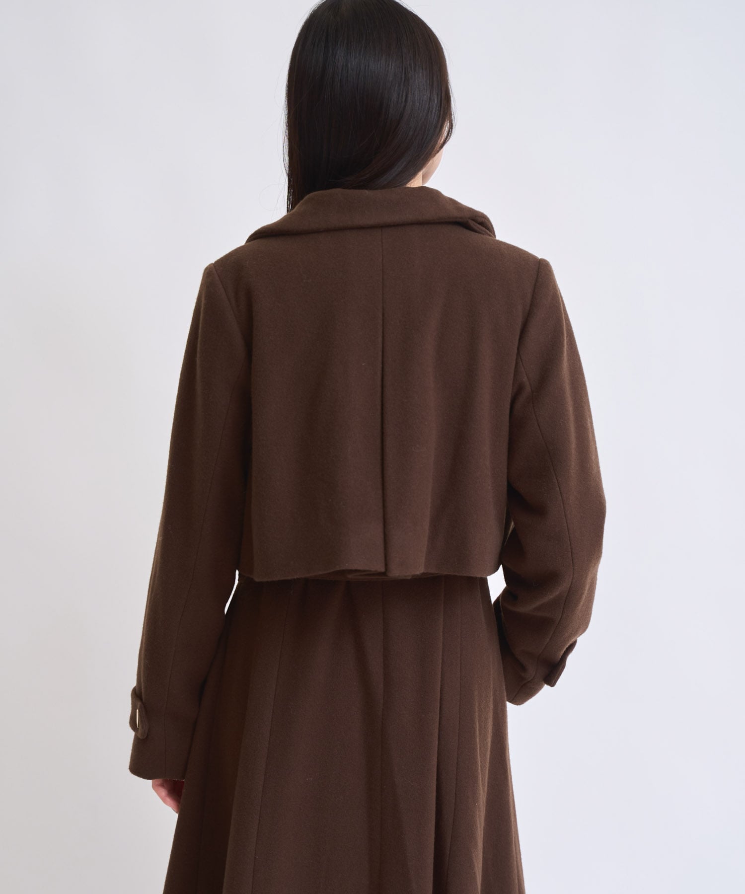 NOELA｜2WAYスタンドカラーウールコート | Rakuten Fashion(楽天