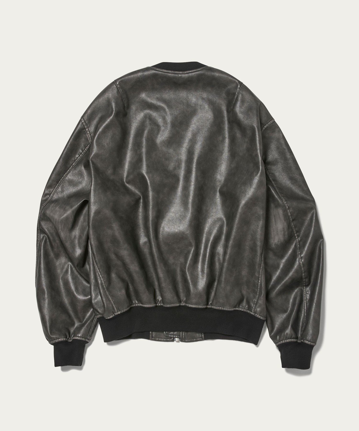 UNITED ARROWS LTD. OUTLET｜レザーライク ボンバー ジャケット