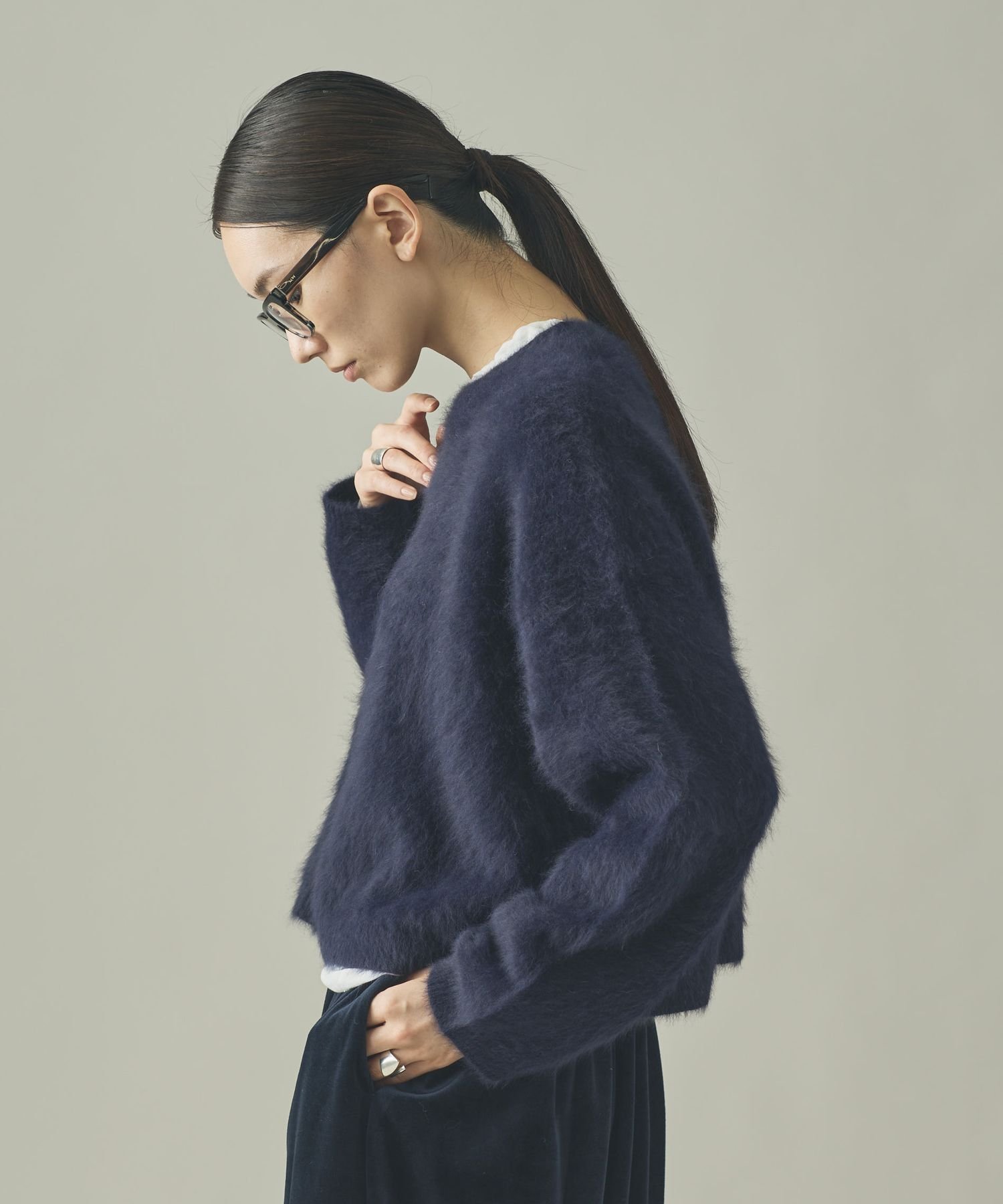 Curensology｜FOXカシミヤニットプルオーバー | Rakuten Fashion(楽天