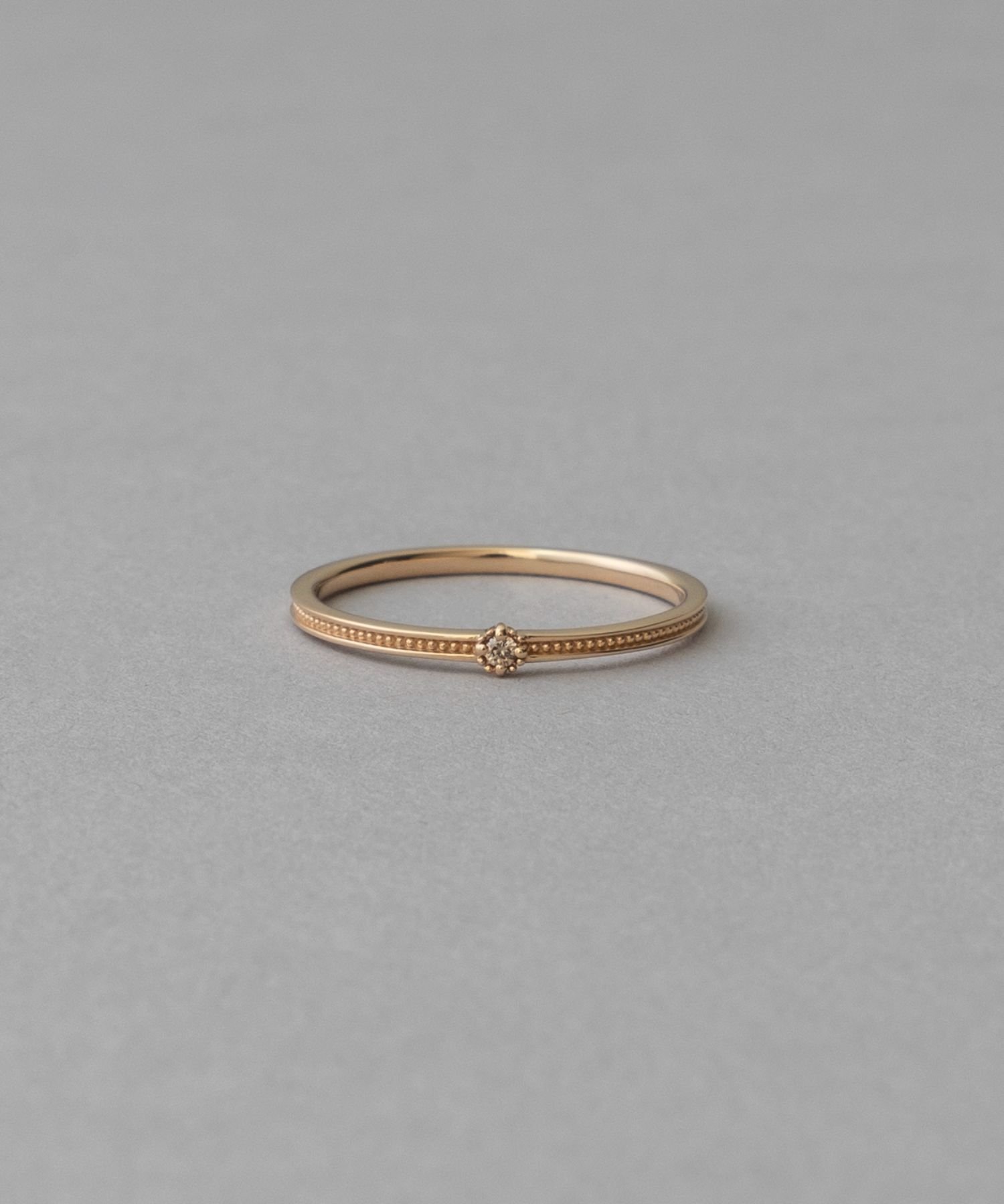 ete｜[レイヤード] K10YG ブラウンダイヤモンド リング | Rakuten