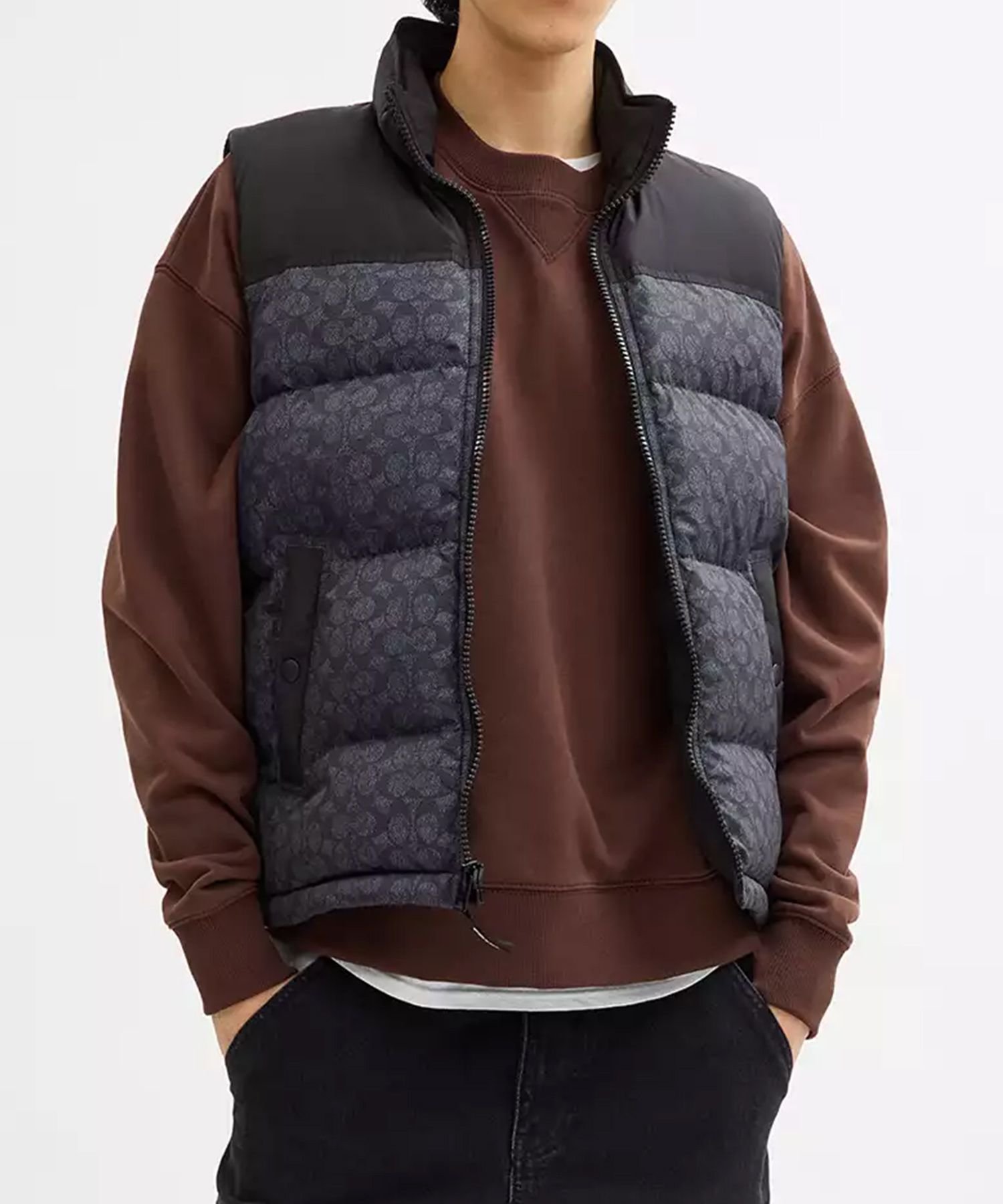 <美品>COACH ボア•ダウンベスト 美品>COACH ボア•ダウンベスト COACH OUTLET｜【公式】シグネチャー