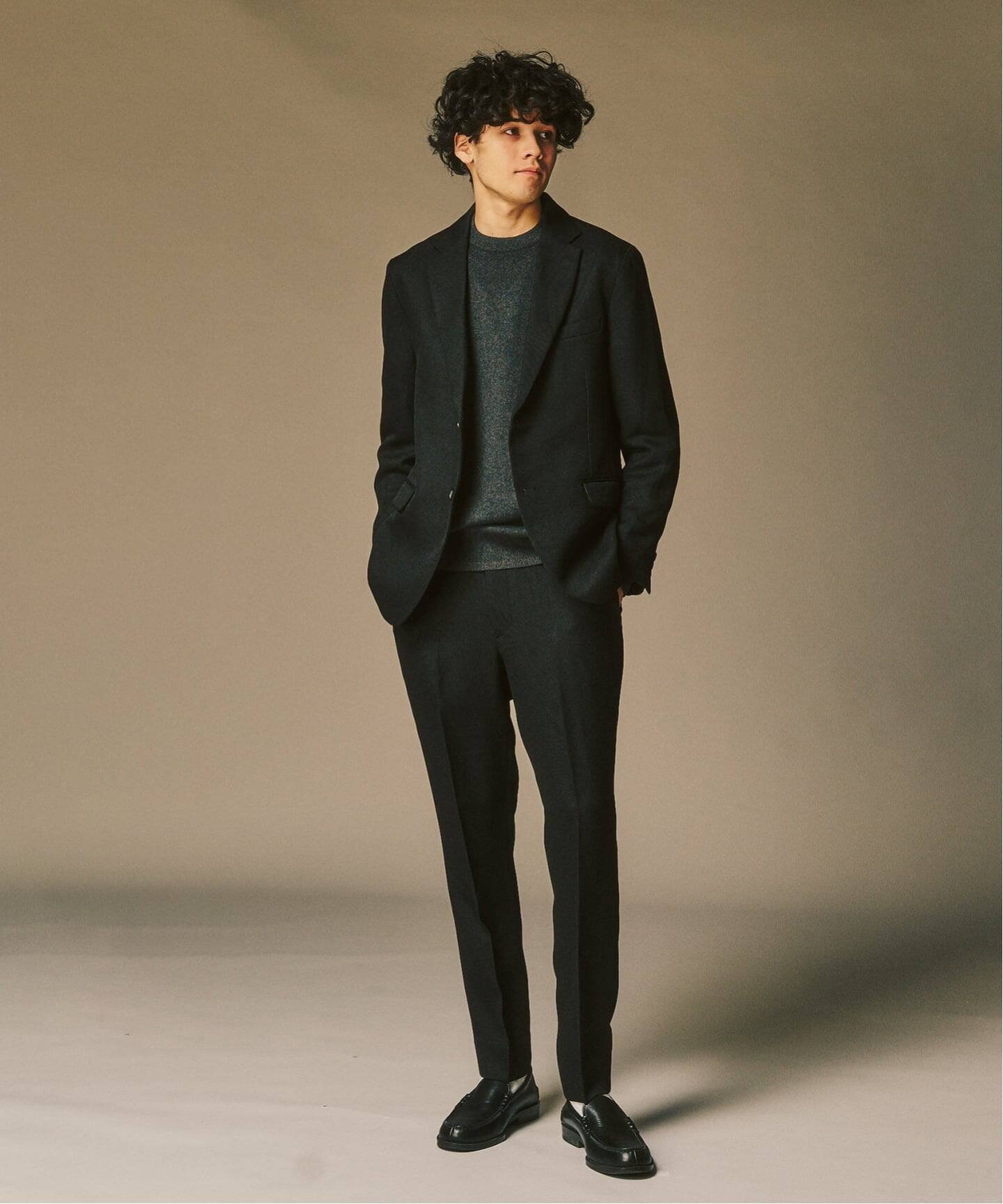 417 EDIFICE｜ミックス ツイードセットアップ 